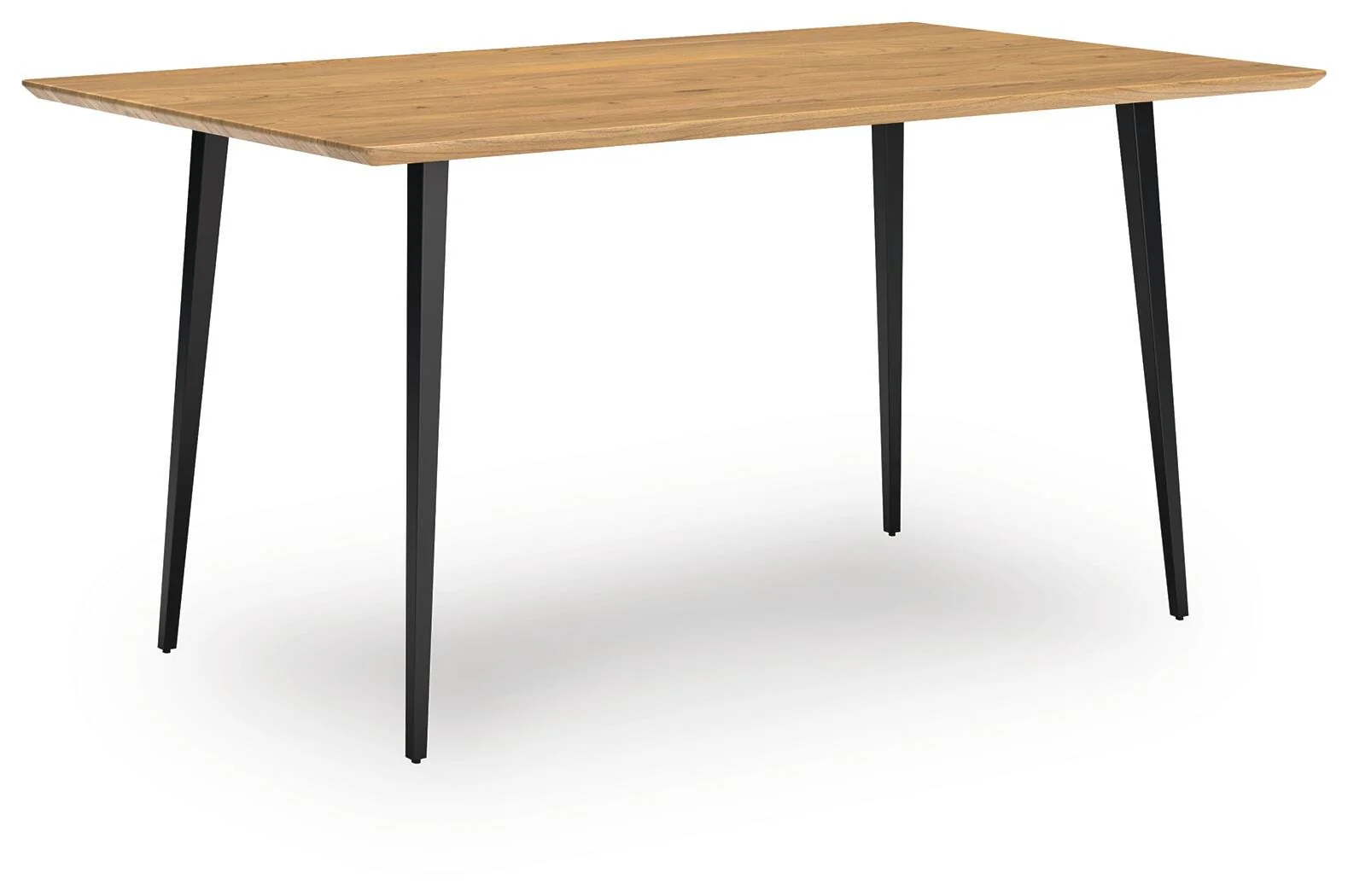 Gretlynn Natural And Black Dining Table - Image 17