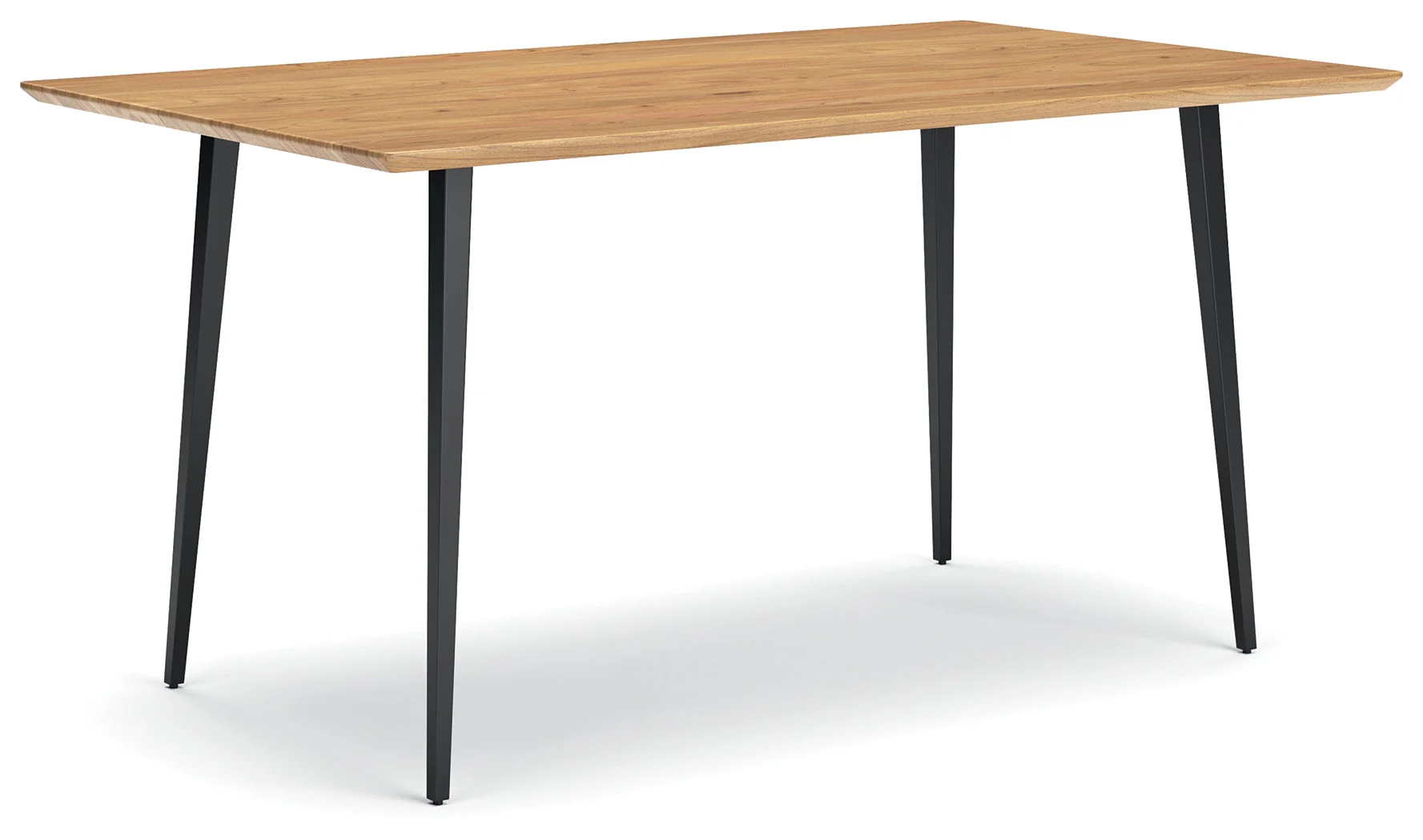 Gretlynn Natural And Black Dining Table - Image 2