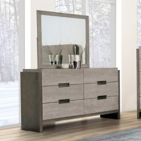 Gristalt Stone Gray 5-Piece Queen Bedroom Set - Image 4