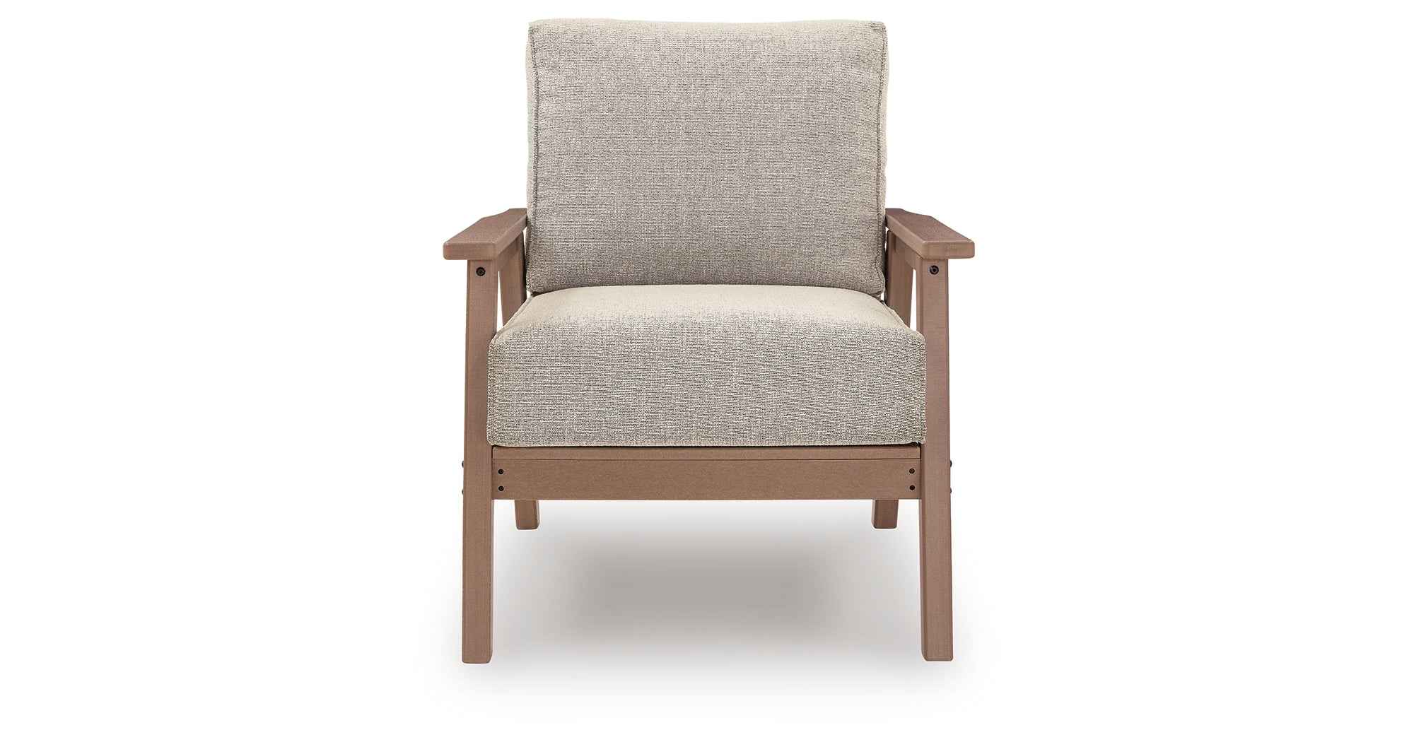 Grover Beach Driftwood Outdoor Lounge Chair with Cushion (Set of 2) - Image 7