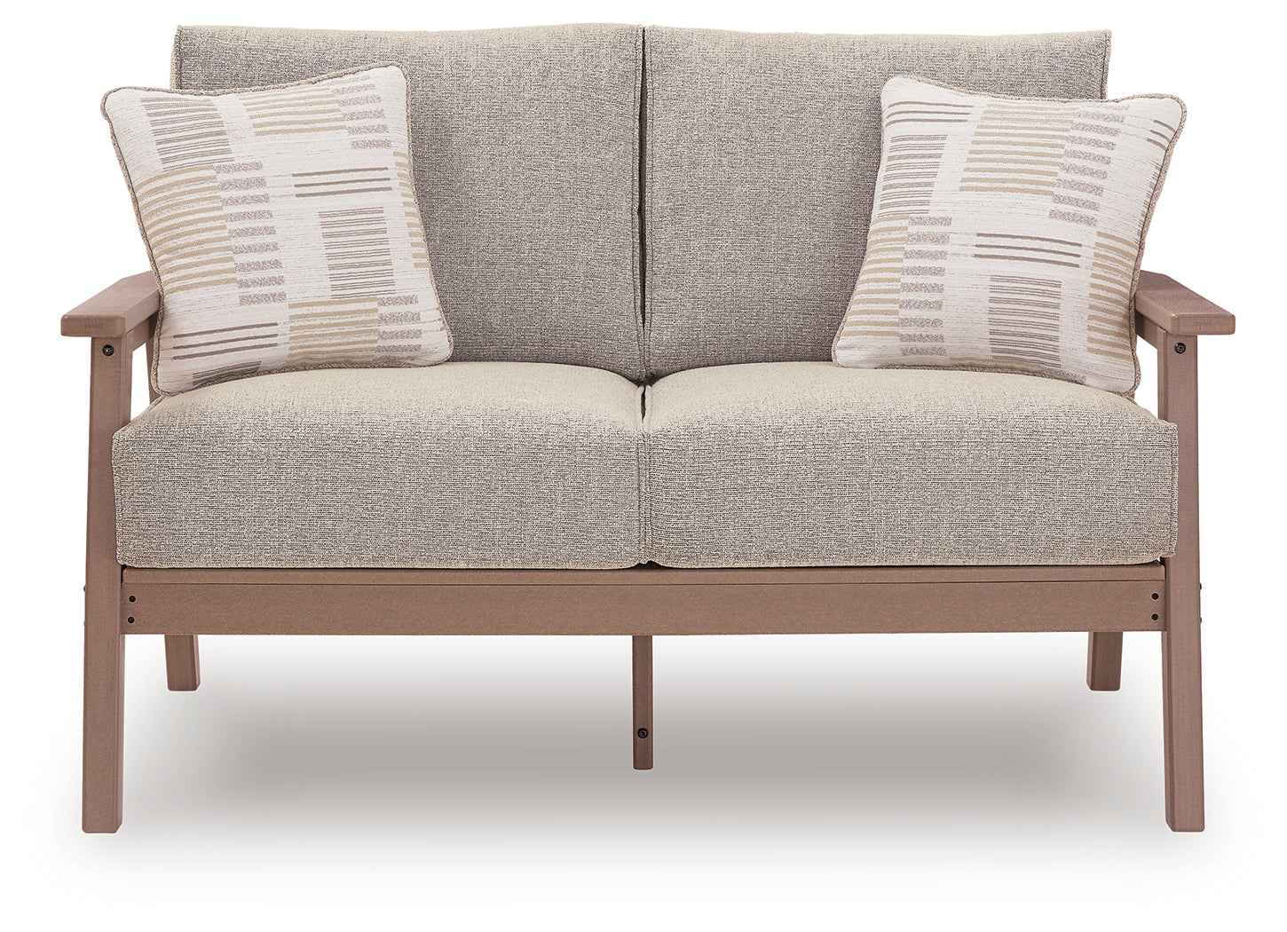 Grover Beach Driftwood Outdoor Sofa and Lovesea - Image 2