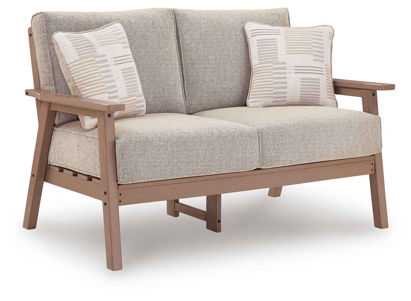 Grover Beach Driftwood Outdoor Sofa and Lovesea - Image 3