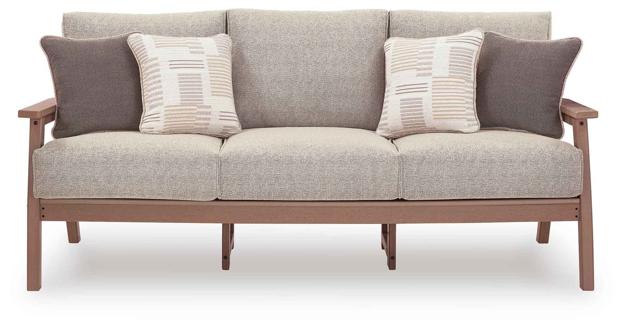 Grover Beach Driftwood Outdoor Sofa, Loveseat, and Coffee Table - Image 5