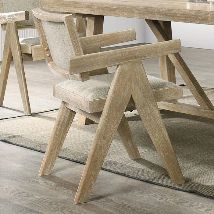 Guisborough Oak Arm Chair - Image 2