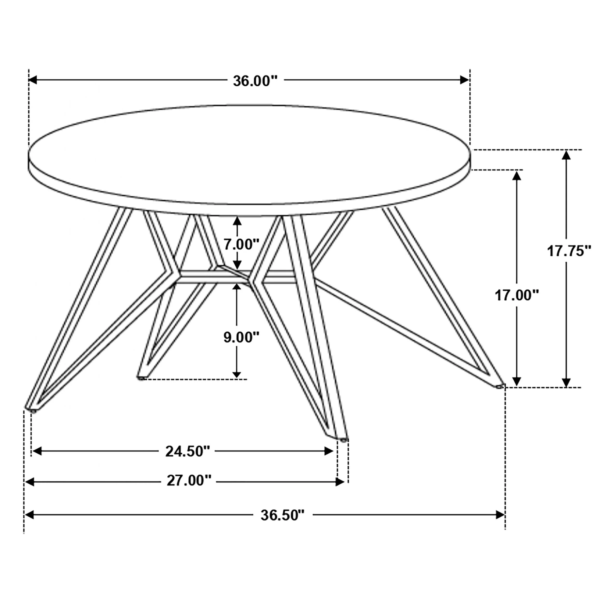 Hadi Cement 2-Piece Round Coffee and End Table Set - Image 11