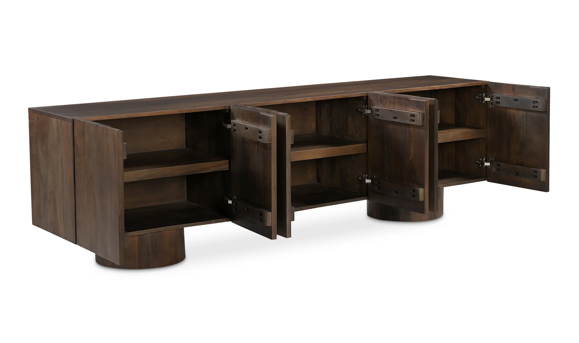 Hadley Media Unit Warm Brown - Image 4