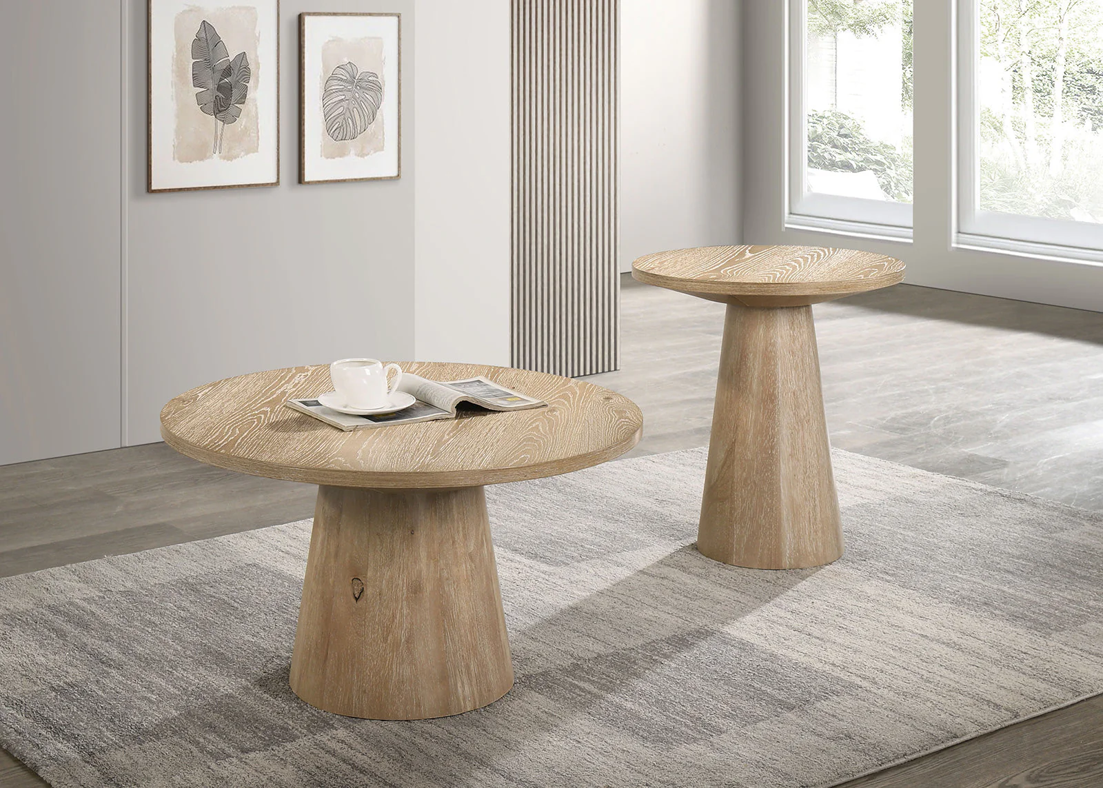 Halewood Oak Cocktail Table - Image 2