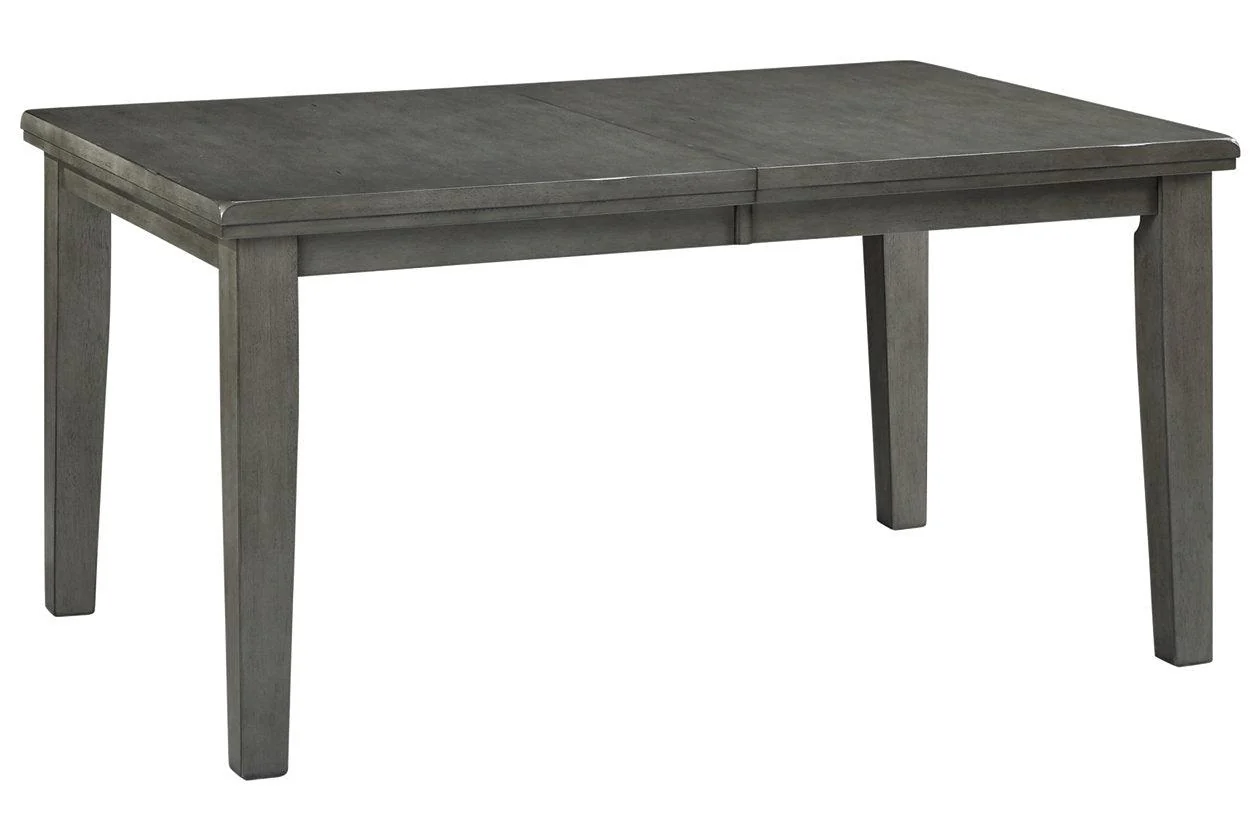 Hallanden Gray Dining Extension Table - Image 3