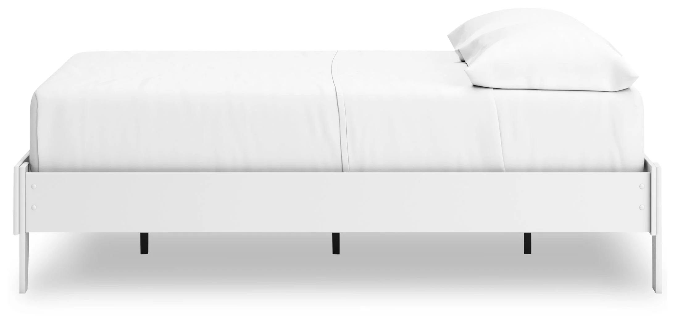 Hallityn White Full Platform Bed - Image 6
