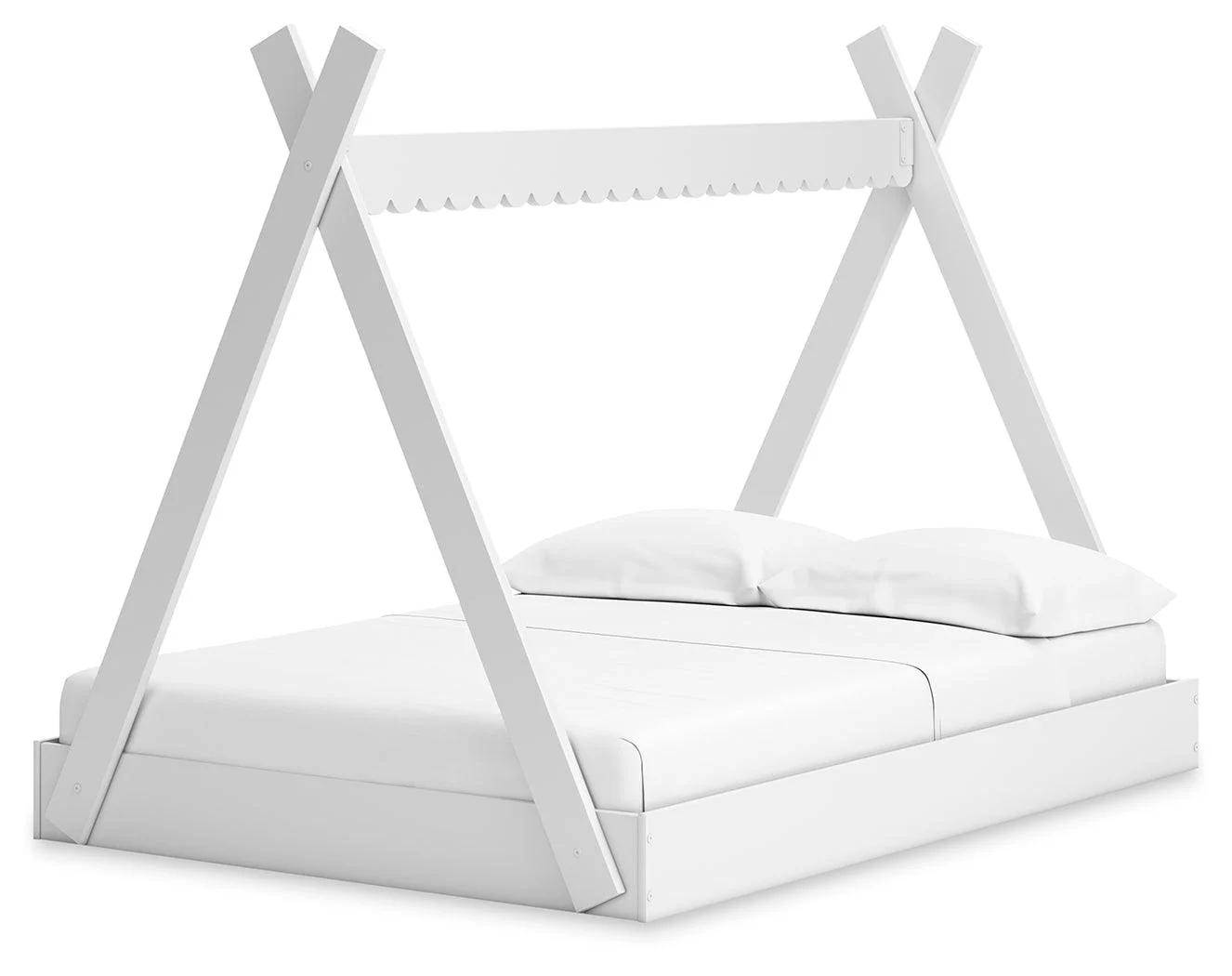 Hallityn White Full Tent Bed - Image 2