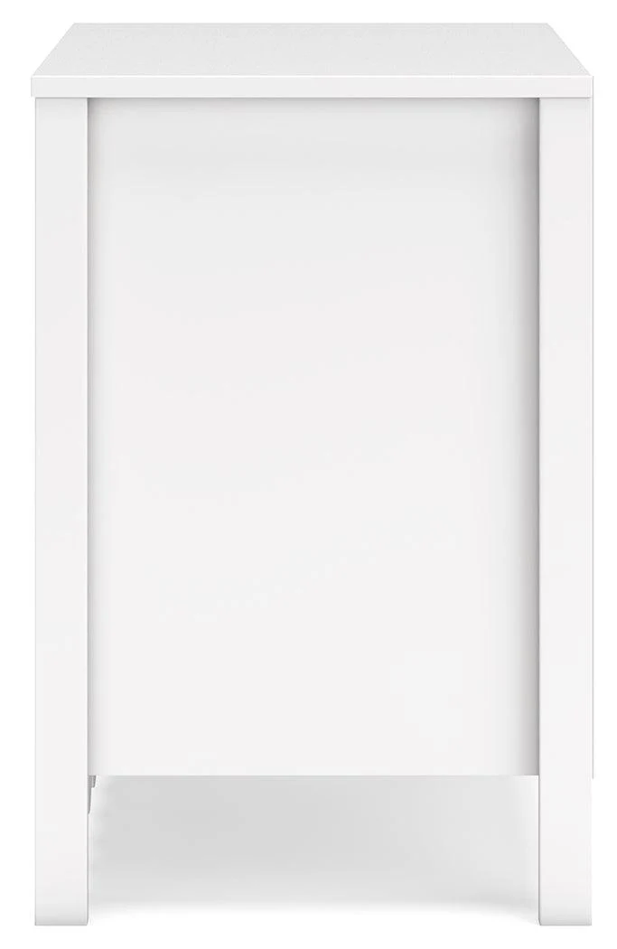 Hallityn White Nightstand - Image 5