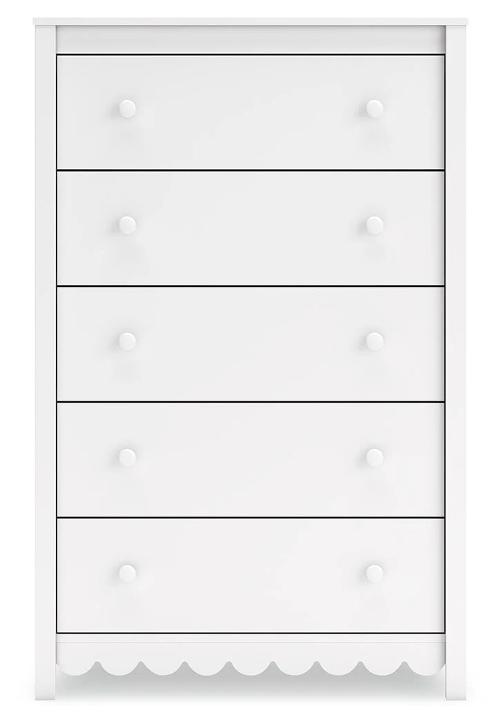Hallityn White Youth Panel Platform Bedroom Set - Image 12