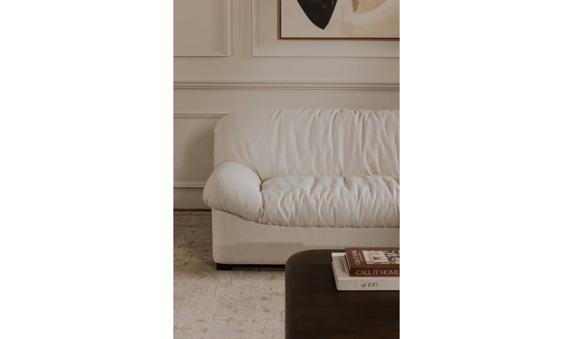 Halston Sofa Flecked Oat - Image 11
