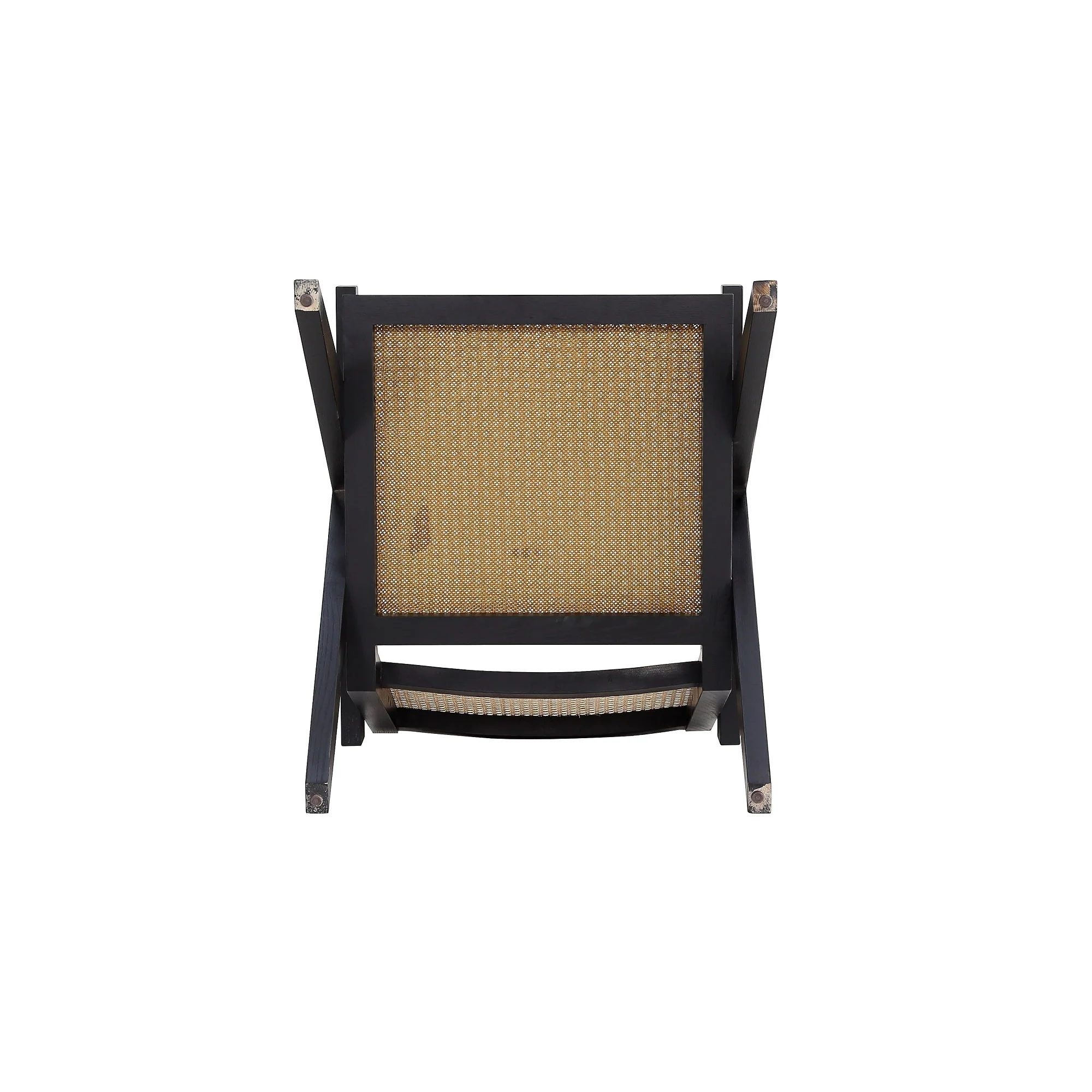 Hamlet Accent Chair in Black and Natural Cane (set of 2) - Image 9