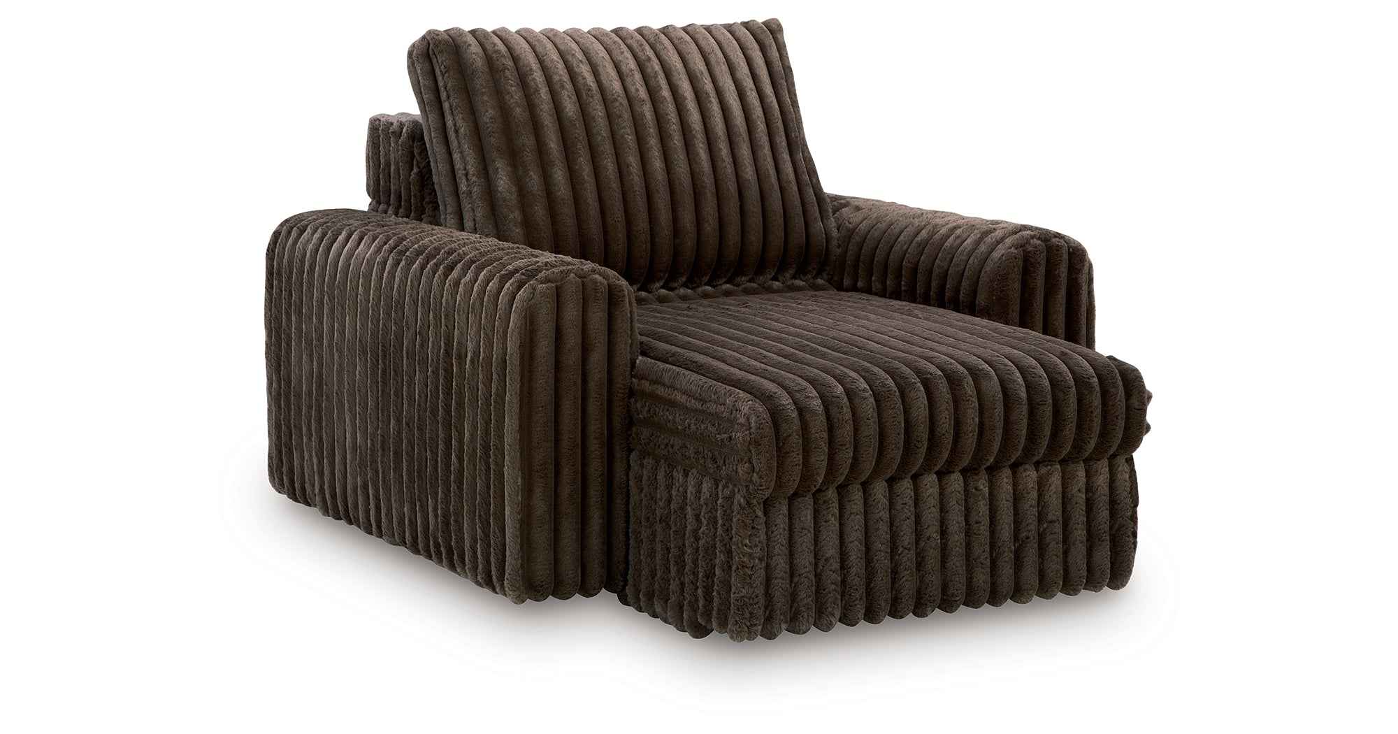 HamlinBay Chocolate Power Gliding Chaise - Image 3
