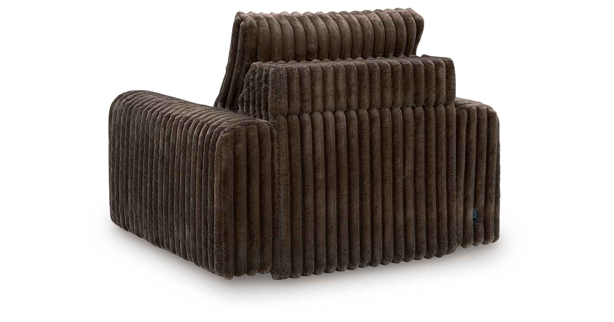HamlinBay Chocolate Power Gliding Chaise - Image 5