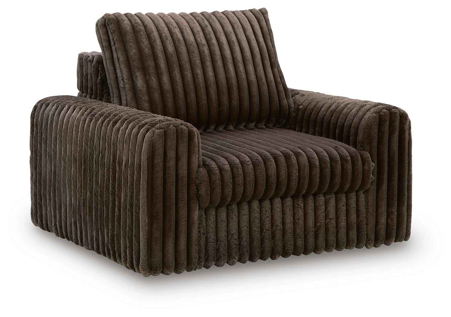HamlinBay Chocolate Power Gliding Chaise - Image 9