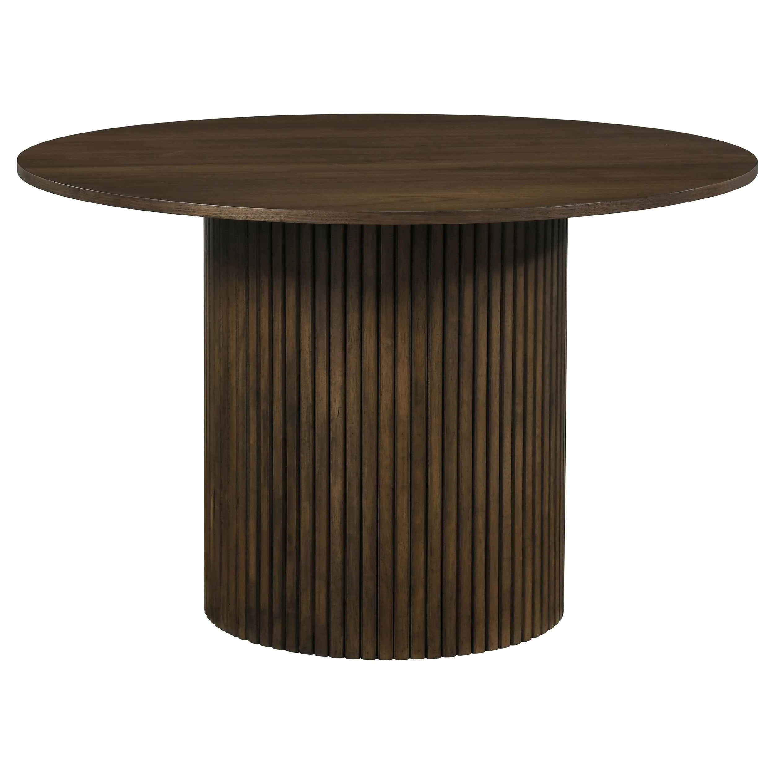Hamlyn Black/Walnut 5-piece Round Wood Dining Set - Image 2