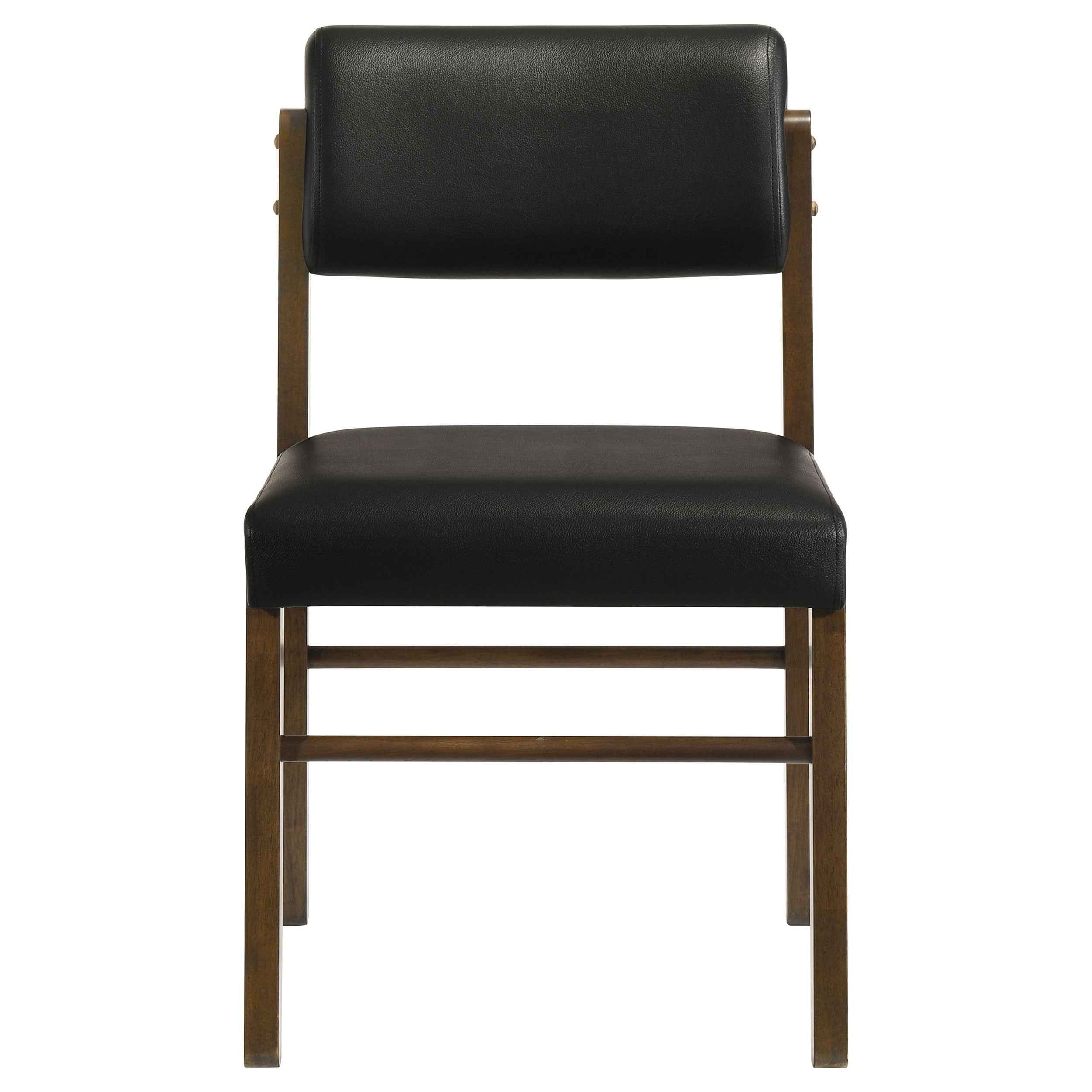 Hamlyn Black/Walnut 5-piece Round Wood Dining Set - Image 5