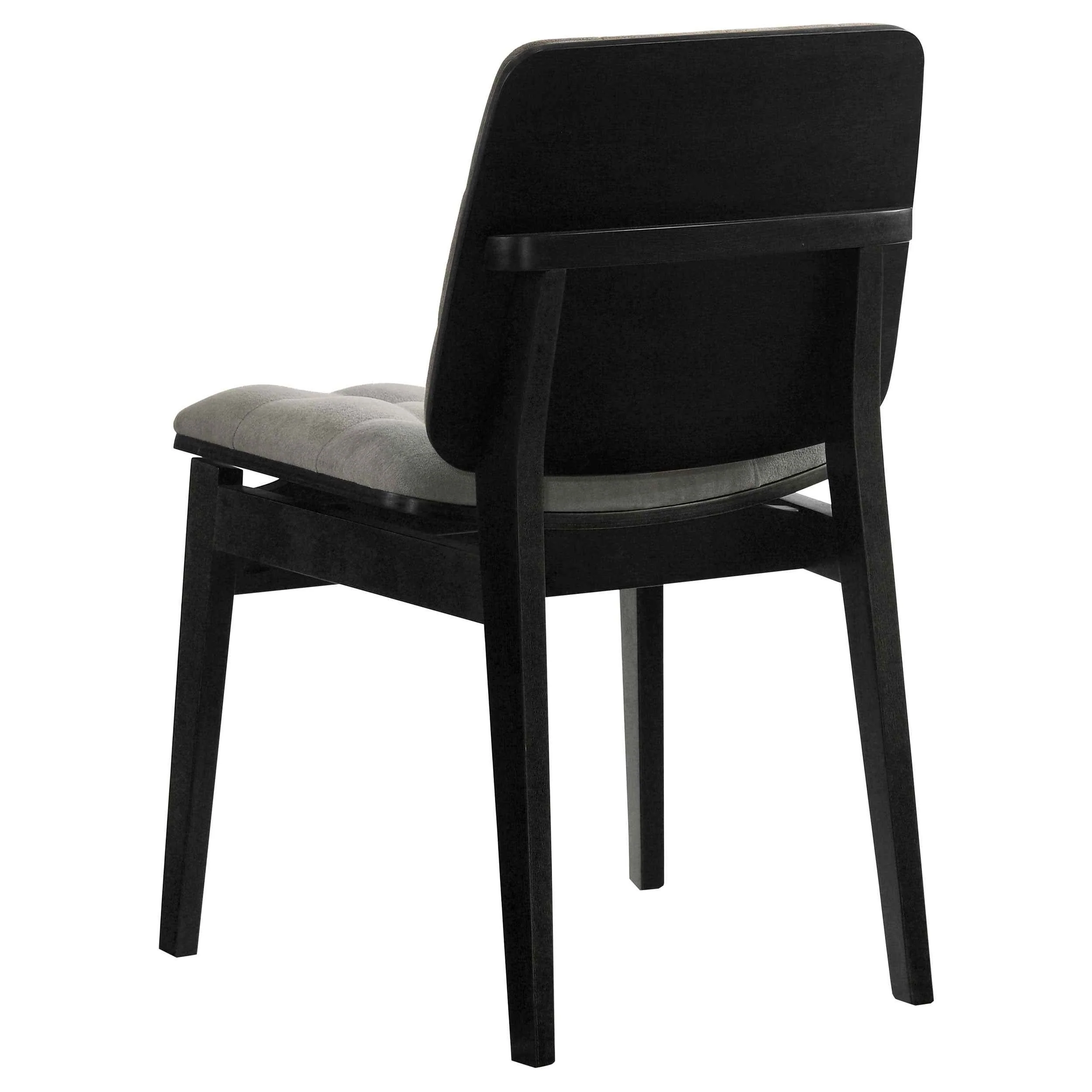 Hamlyn Grey/Black 5-piece Round Wood Dining Set - Image 6