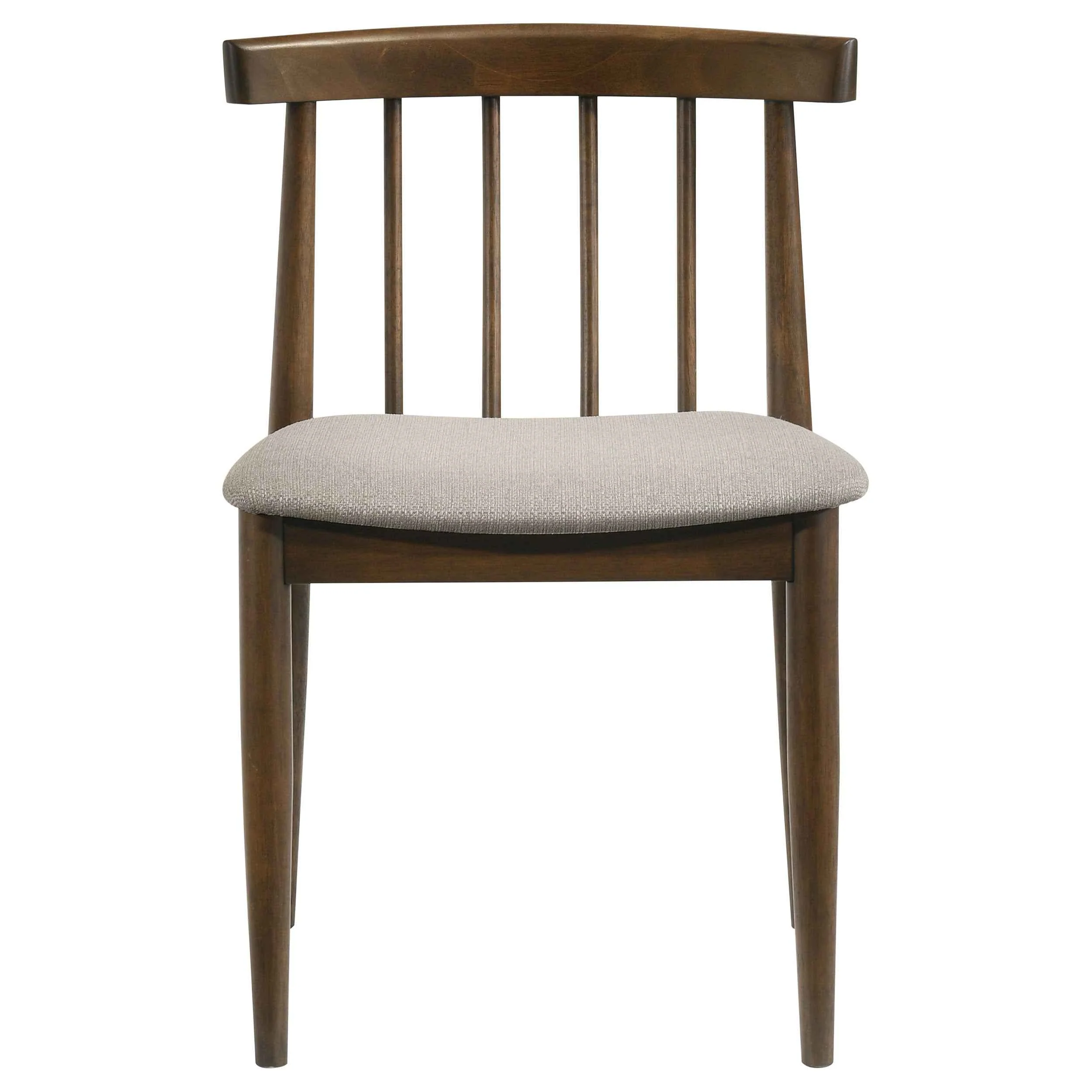 Hamlyn Wheat/Walnut 5-piece Round Wood Dining Set - Image 5