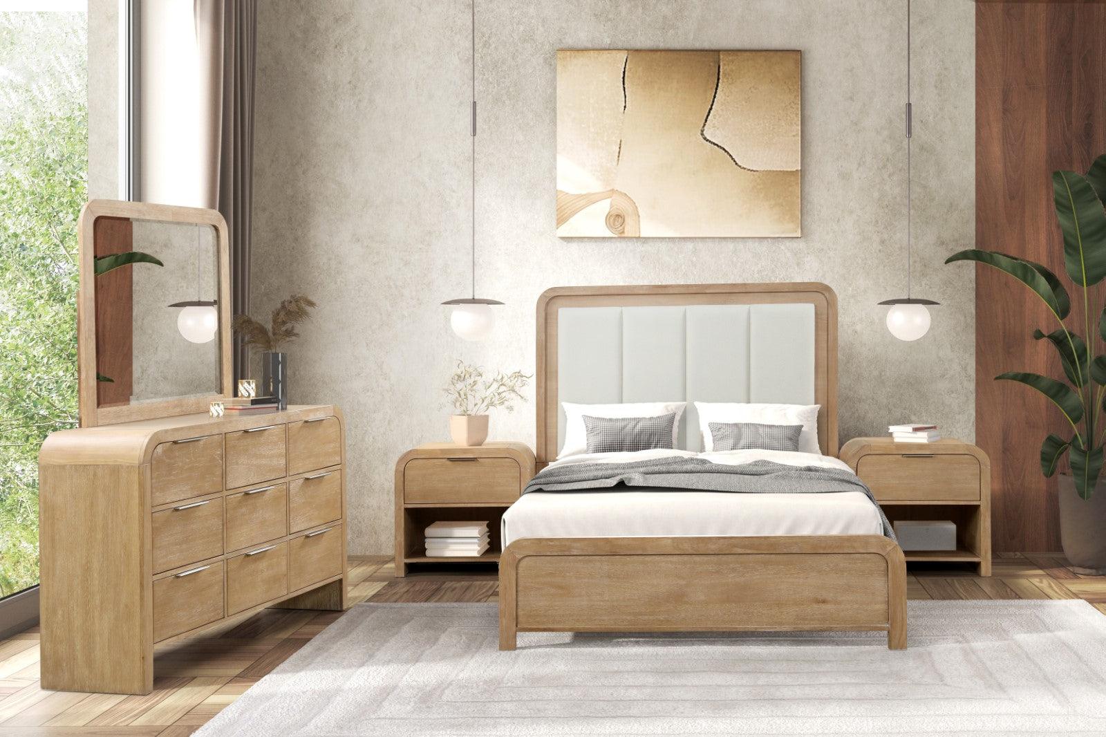 Handforth Natural Upholstered Queen Bed - Image 7