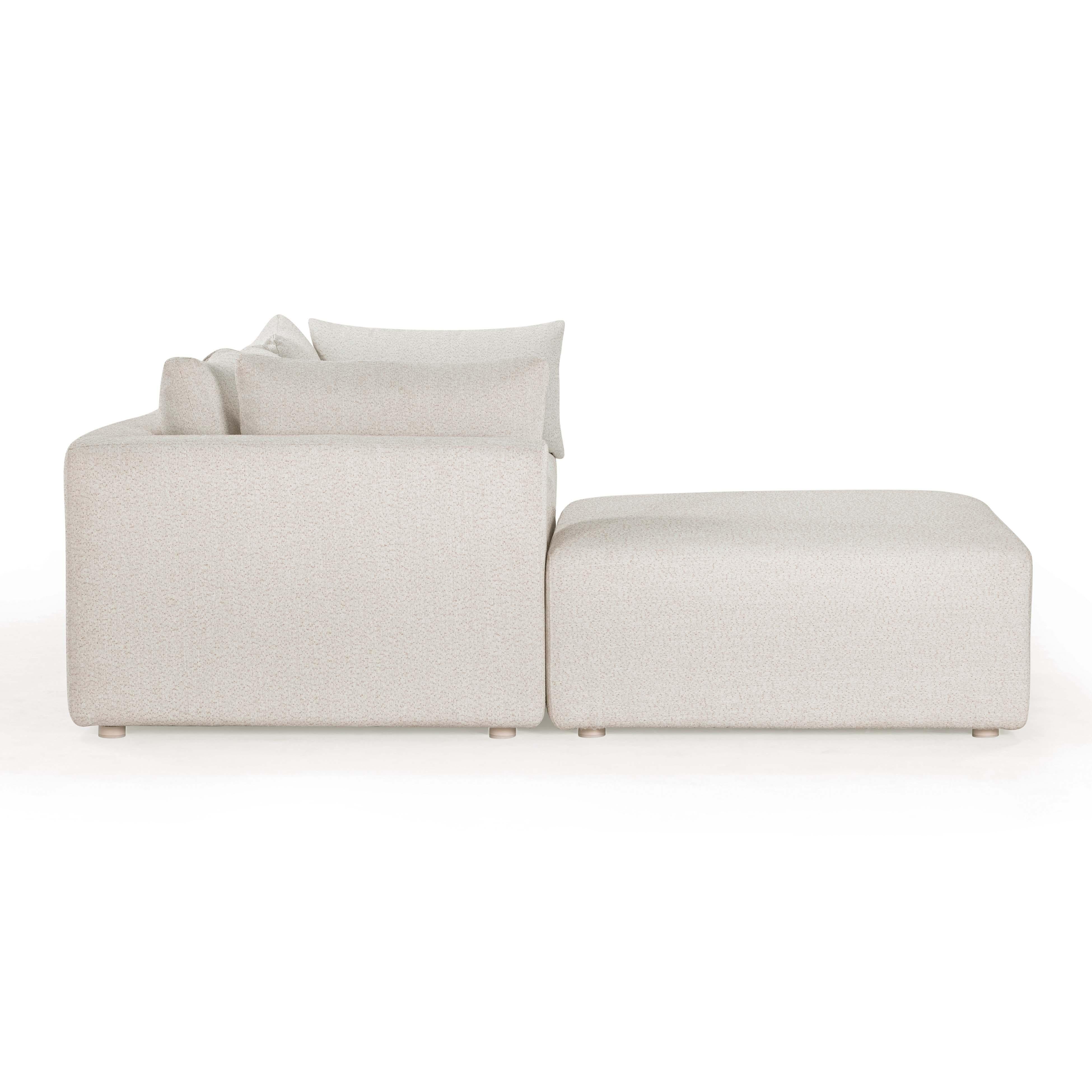 Hangover Cream Outdoor Modular Sectional - Image 6