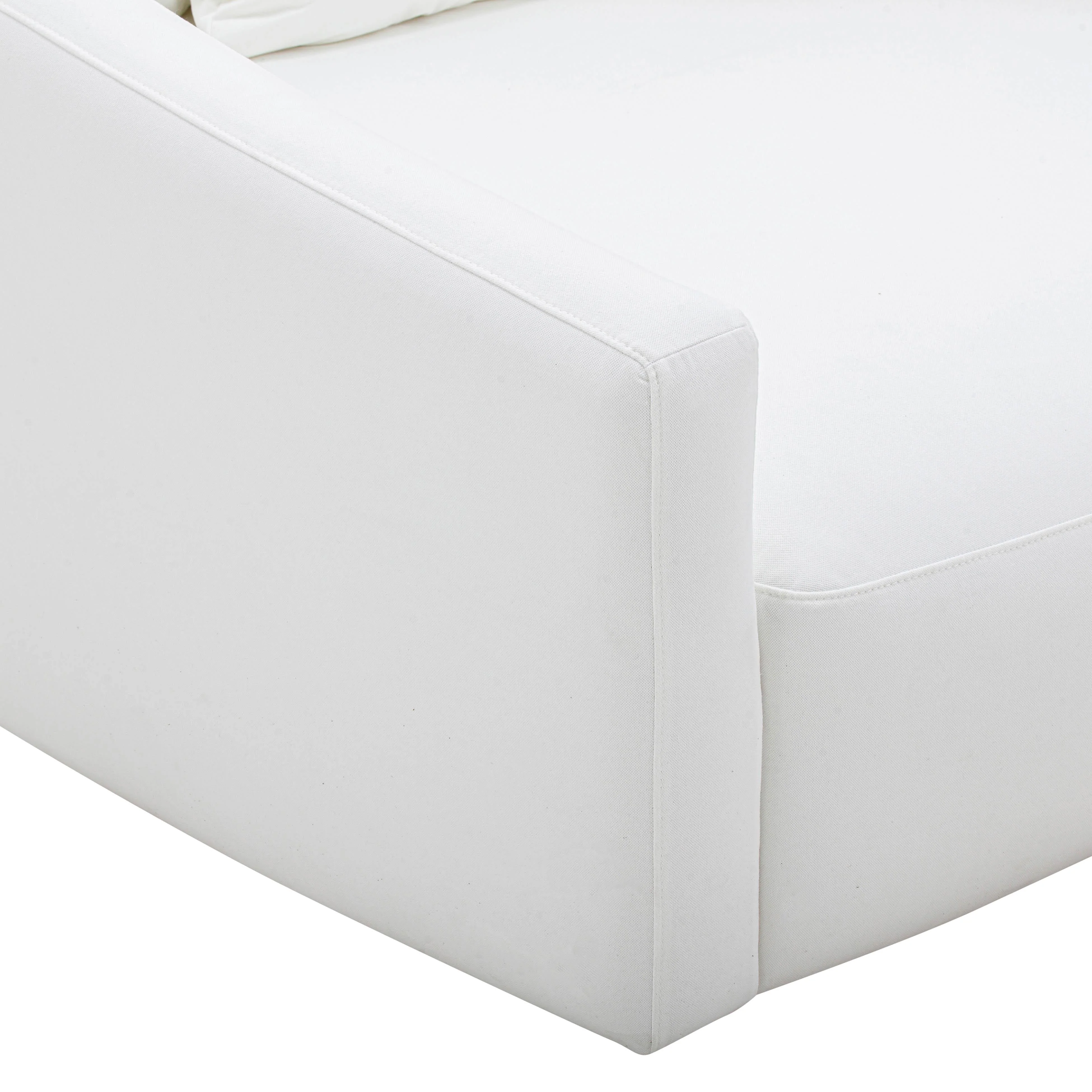 Hanim Cream Linen Daybed - Image 5