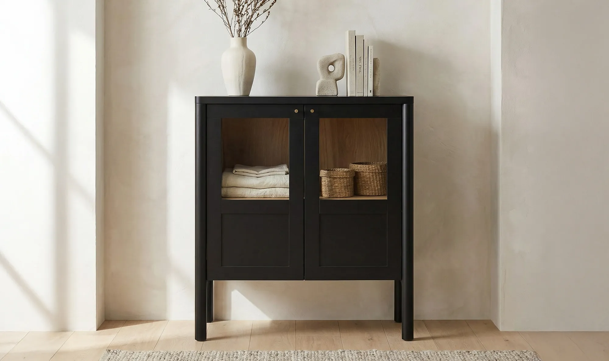 Hannah Cabinet Black - Image 4