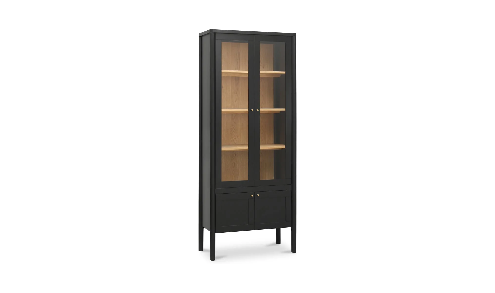 Hannah Tall Cabinet Black - Image 2