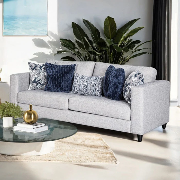 Harlow Light Gray Living Room Set - Image 2
