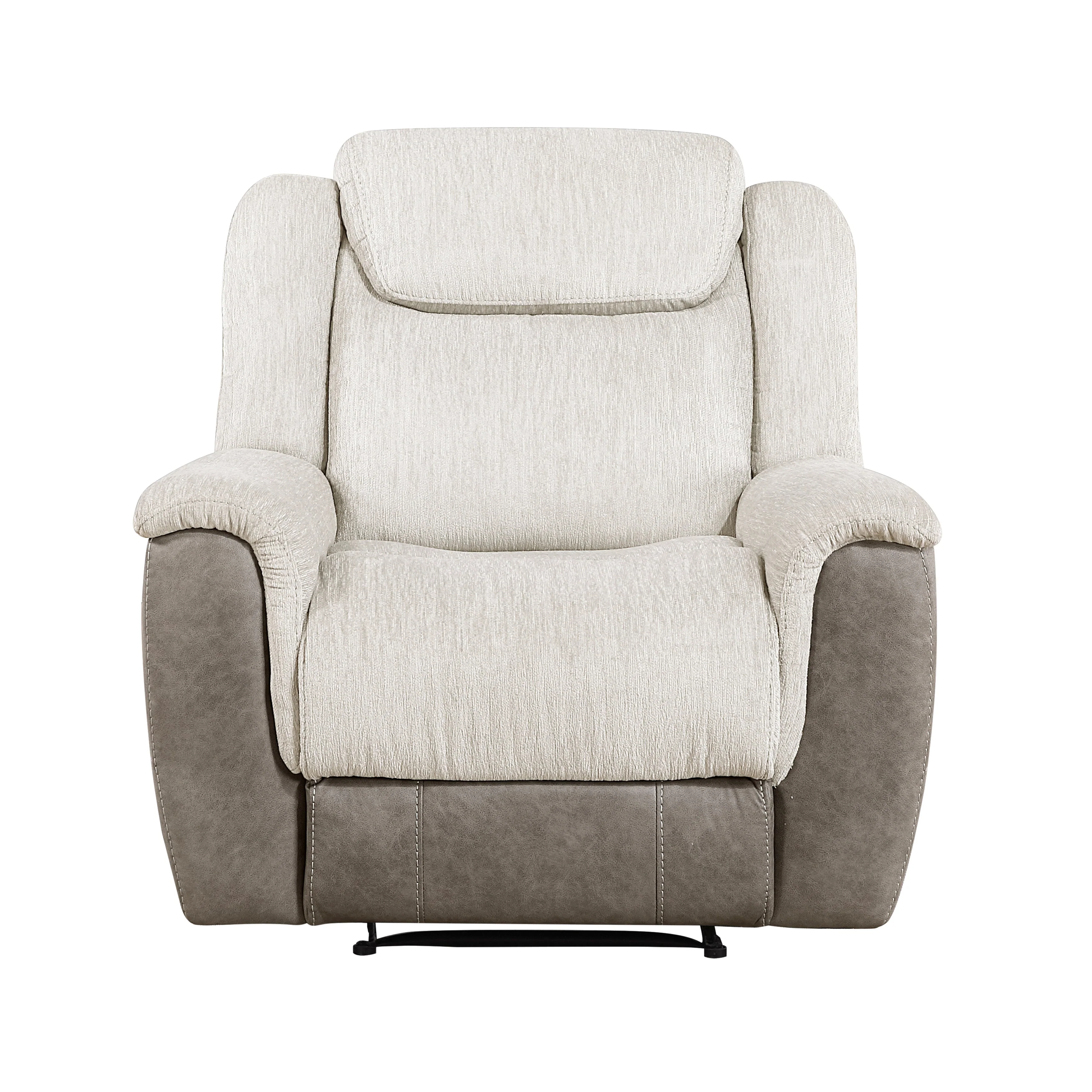 Harriette Beige/Brown Double Reclining Living Room Set - Image 12