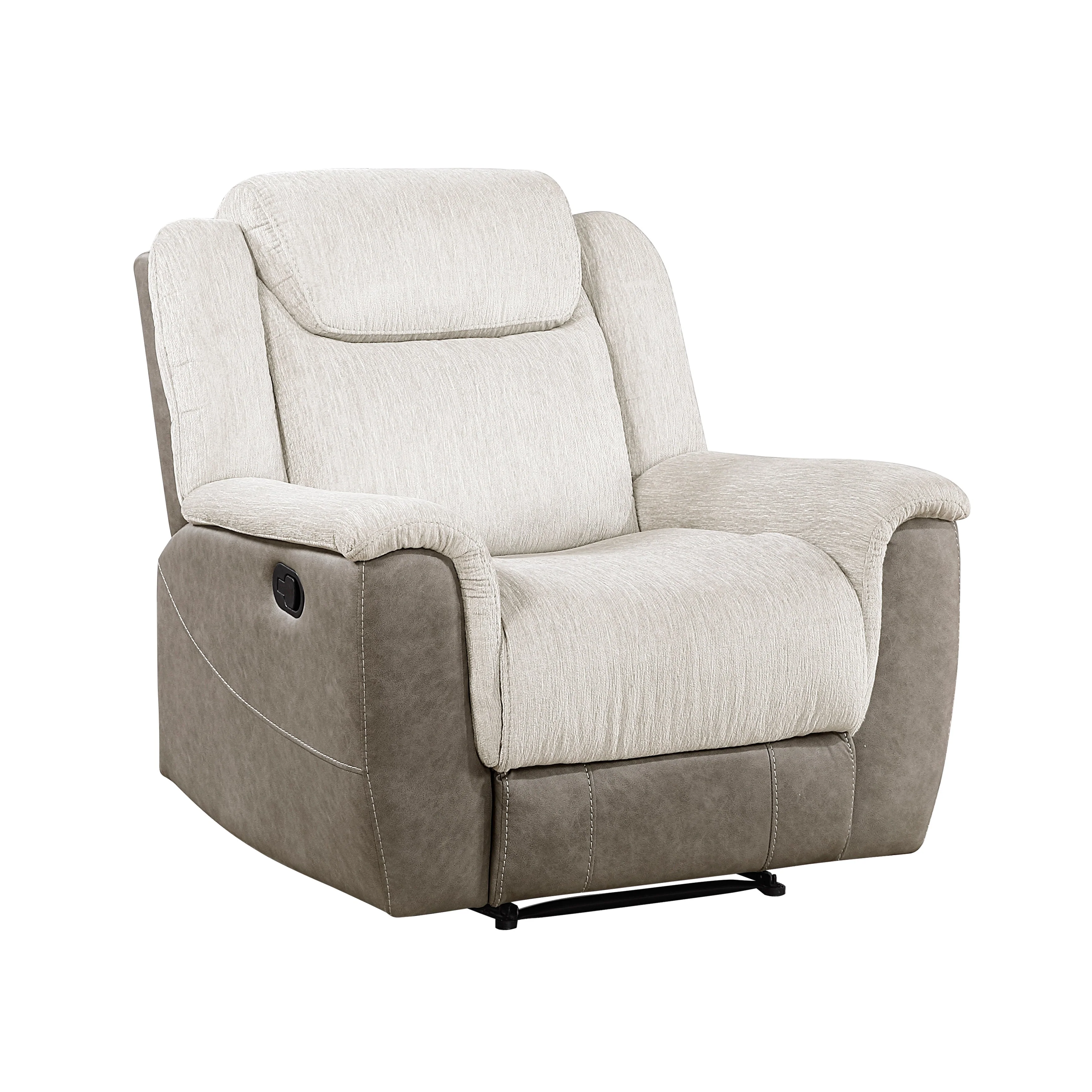 Harriette Beige/Brown Double Reclining Living Room Set - Image 13