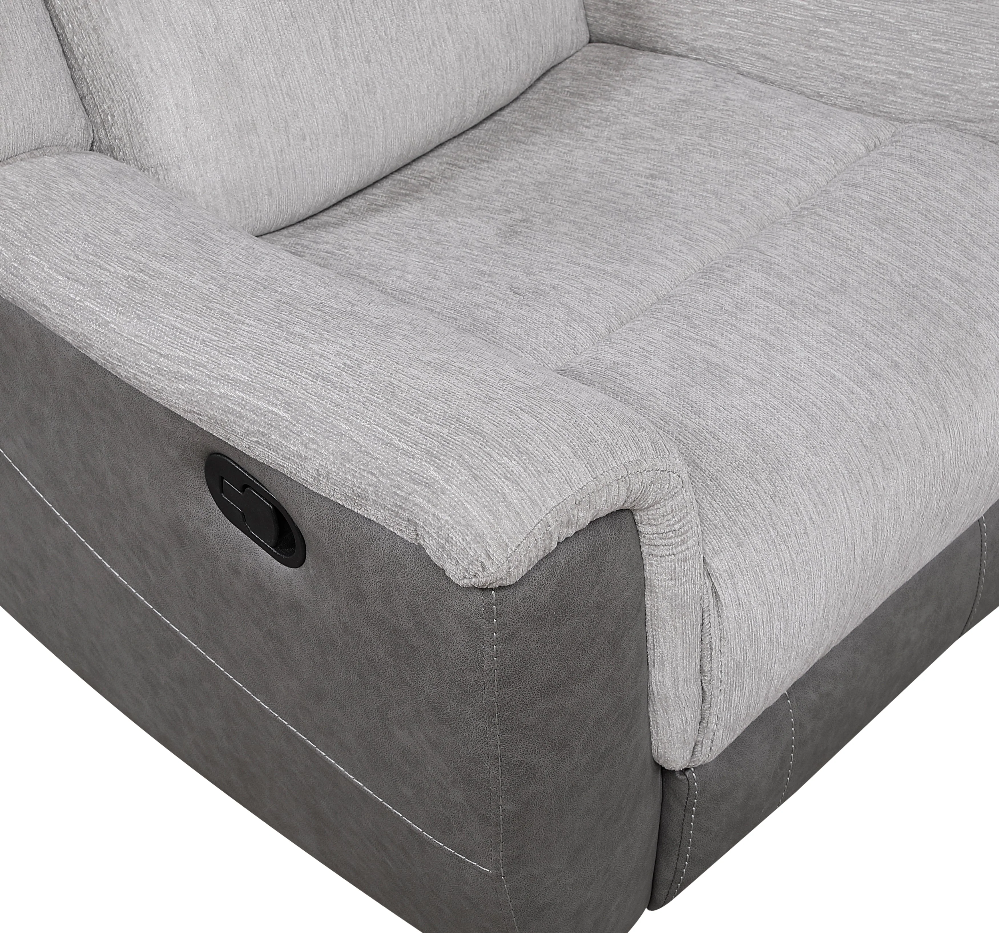 Harriette Gray Double Reclining Sofa - Image 5