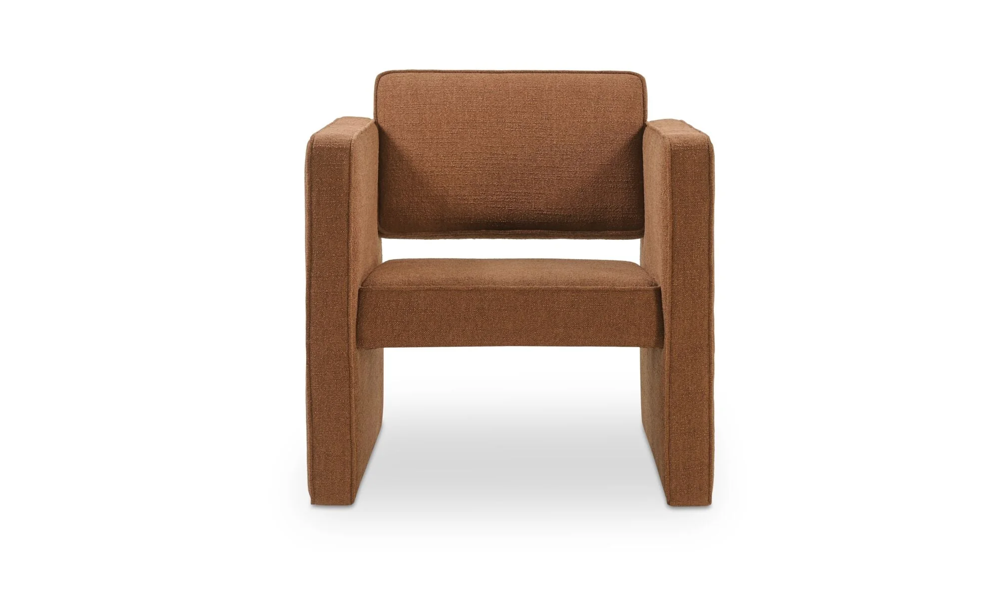Harris Accent Chair Burgundy - Image 2