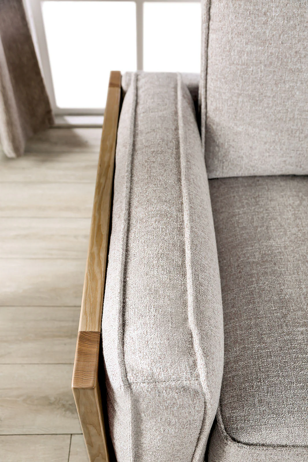 Harstad Light Brown/Natural Sofa & Loveseat - Image 6