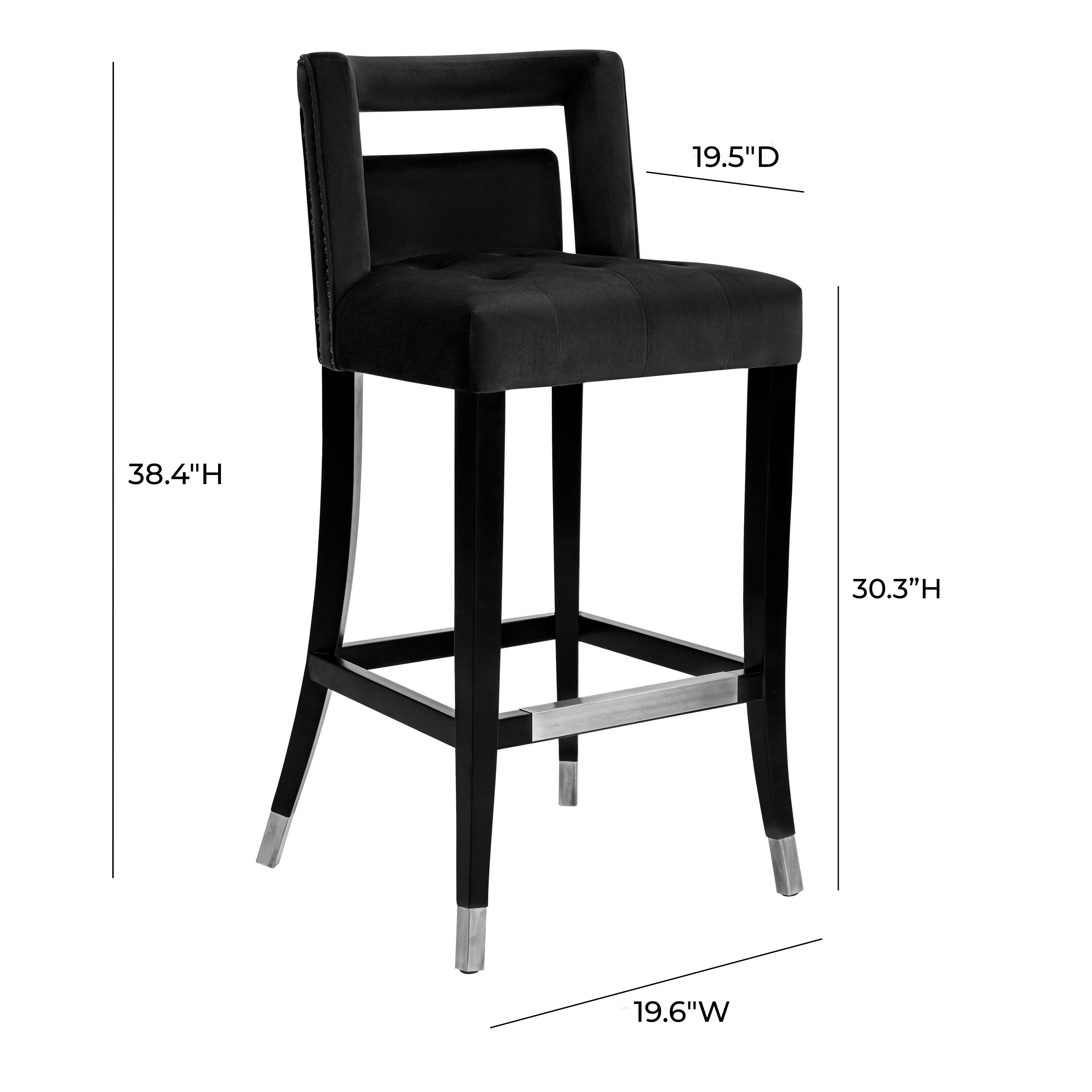 Hart Velvet Stool - Image 18
