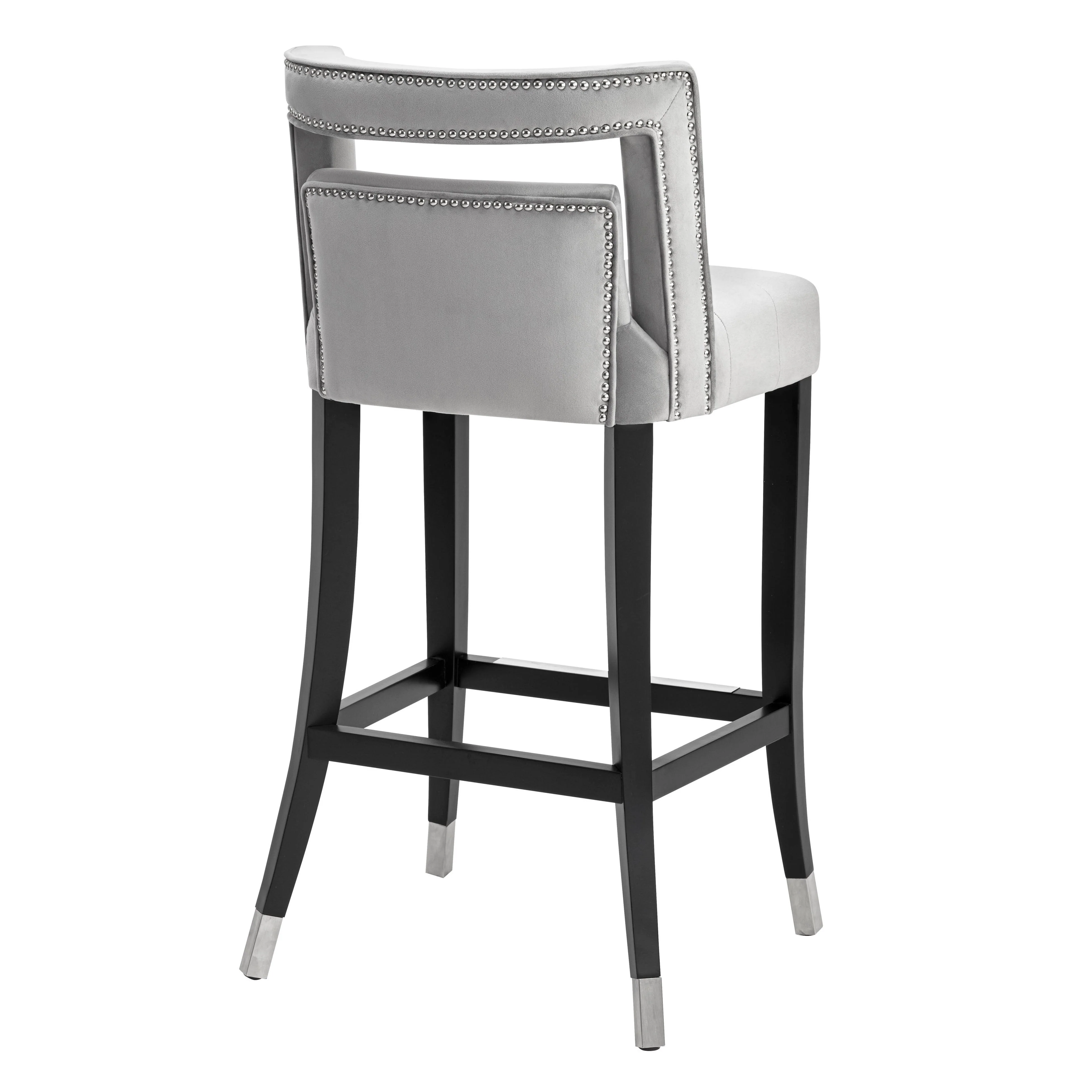 Hart Velvet Stool - Image 4