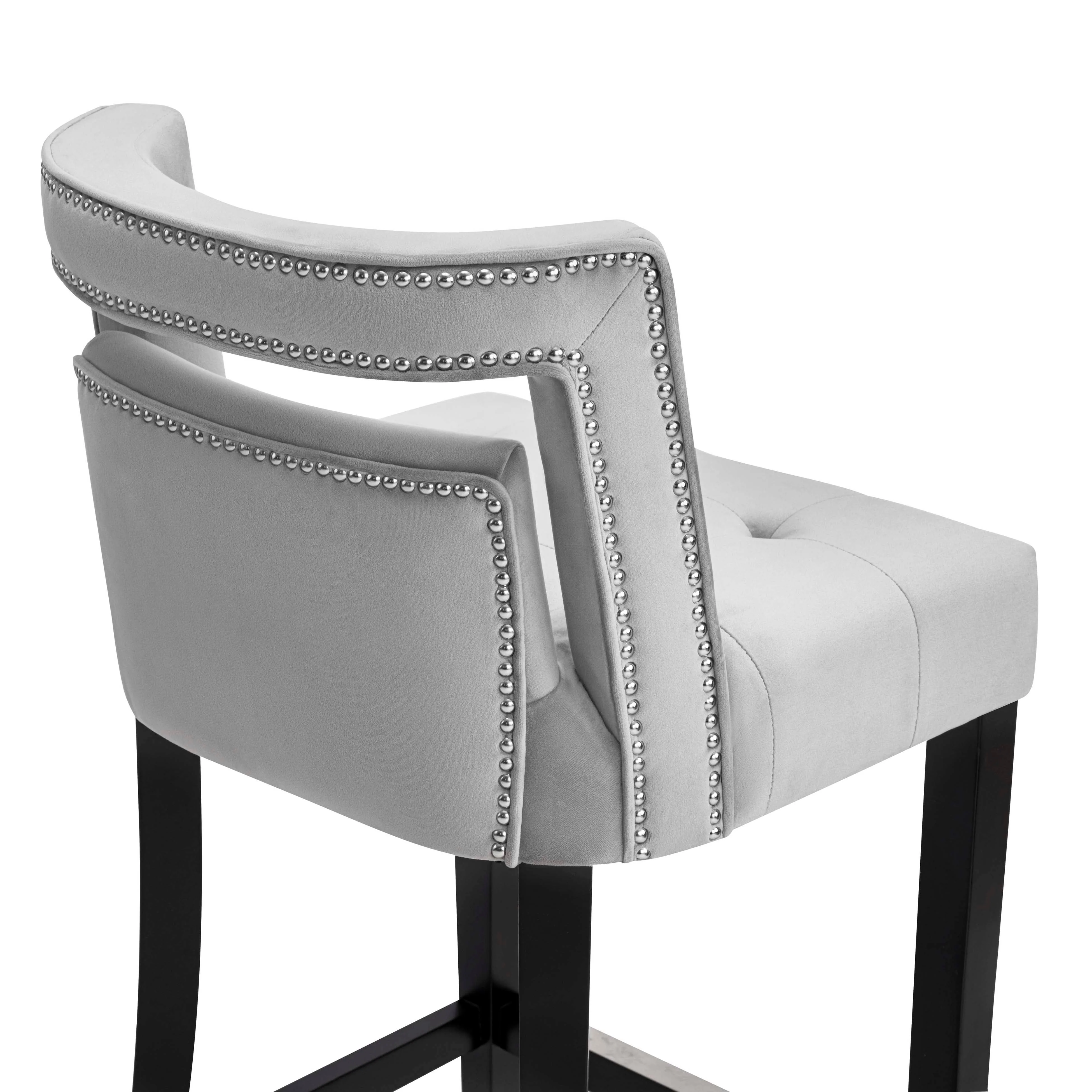 Hart Velvet Stool - Image 5