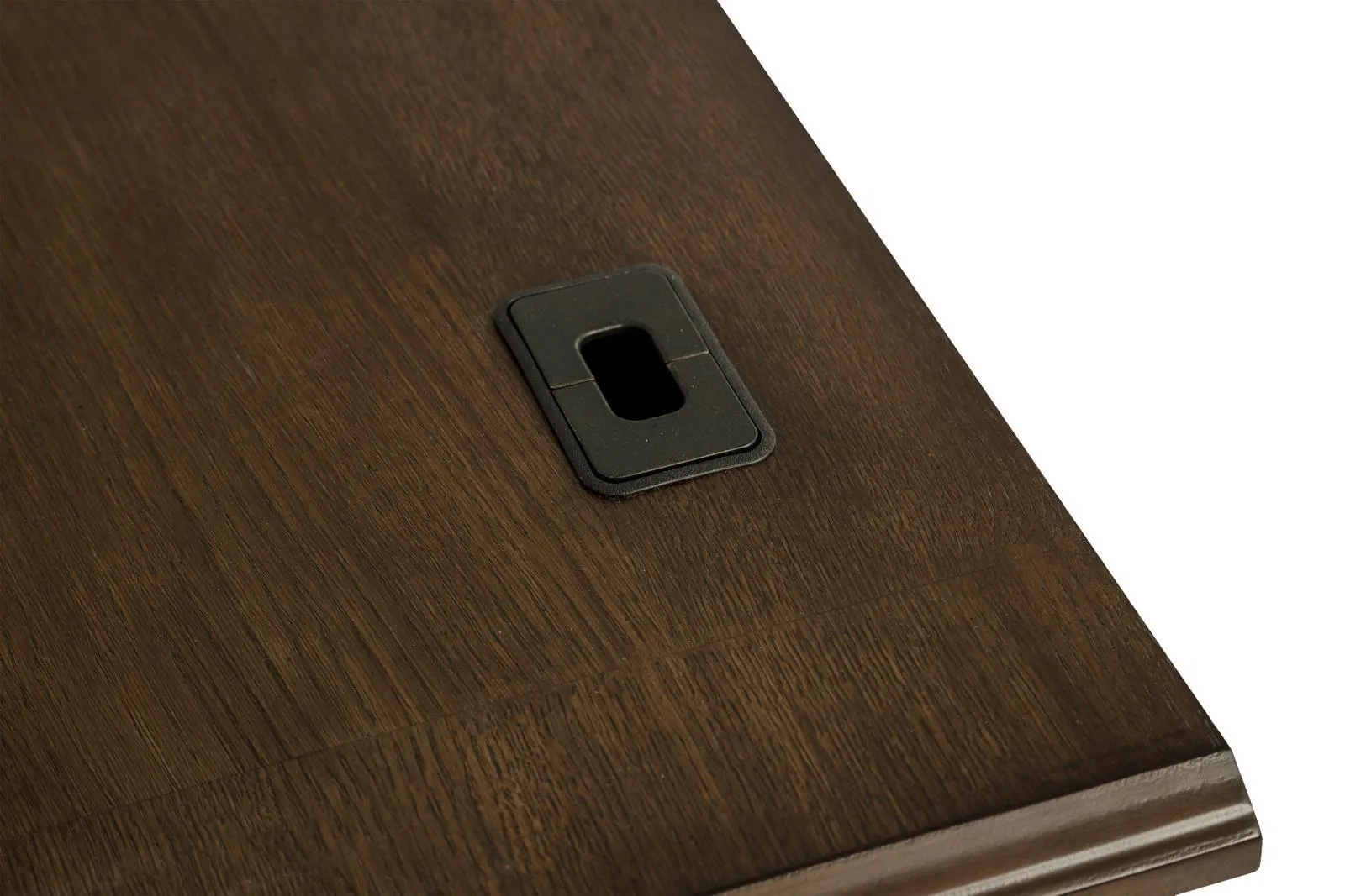 Hartshill Burnished Oak Credenza with Power Outlet - Image 14