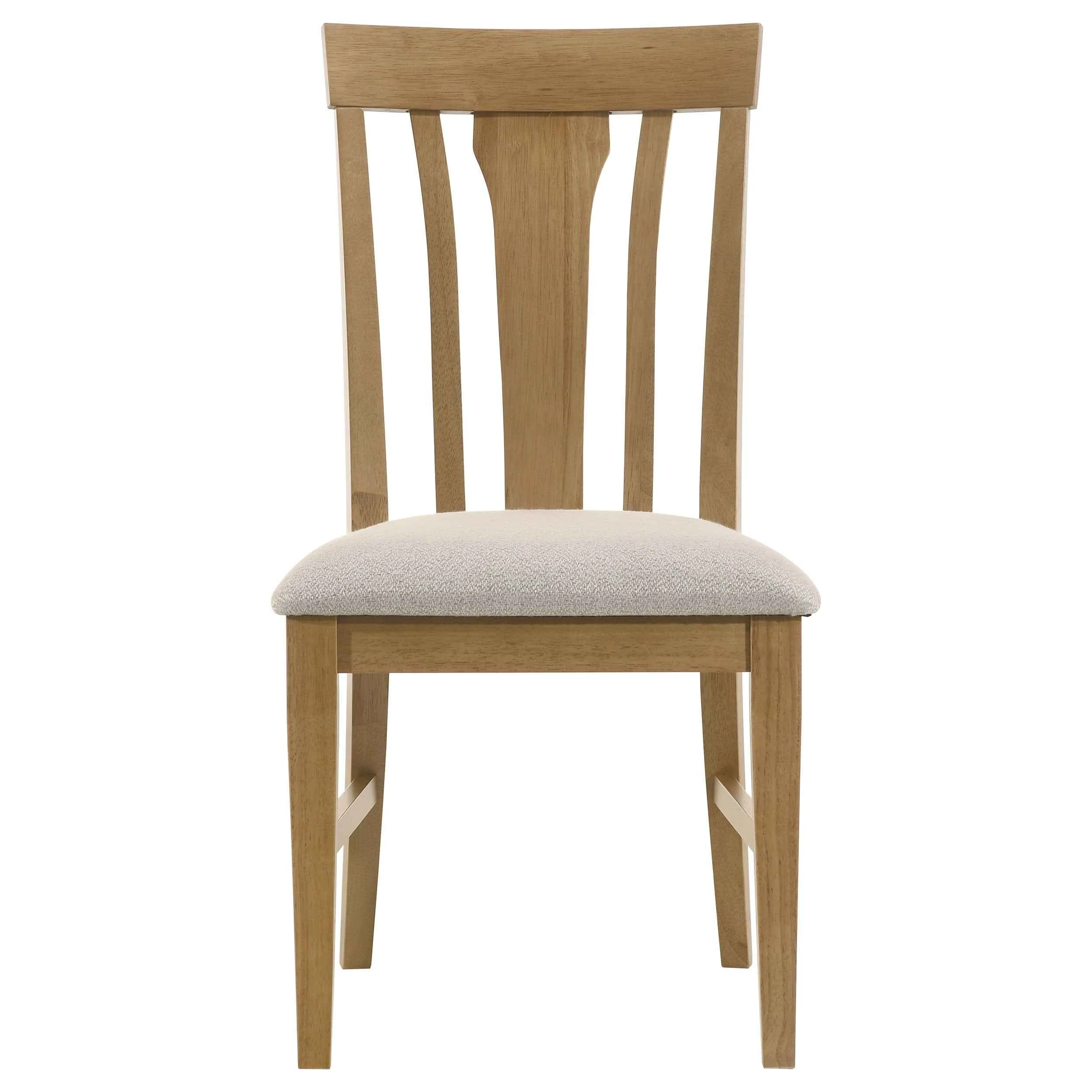 Hartville Natural Light Brown 5-piece Round Dining Table Set - Image 8