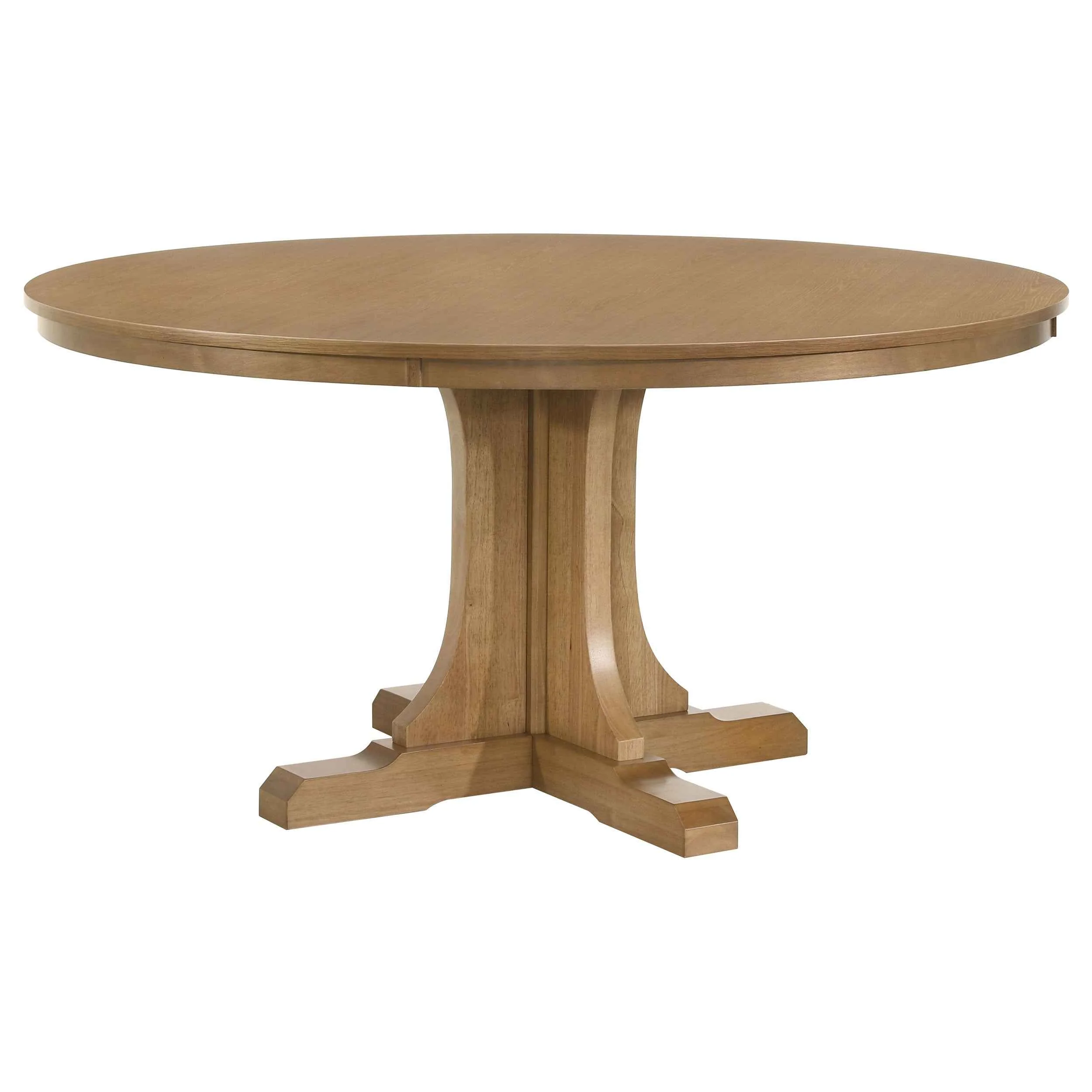 Hartville Natural Light Brown 60-inch Round Dining Table - Image 2