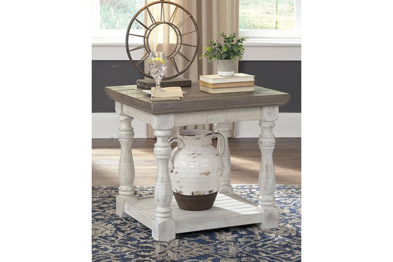Havalance Gray/White End Table - Image 5