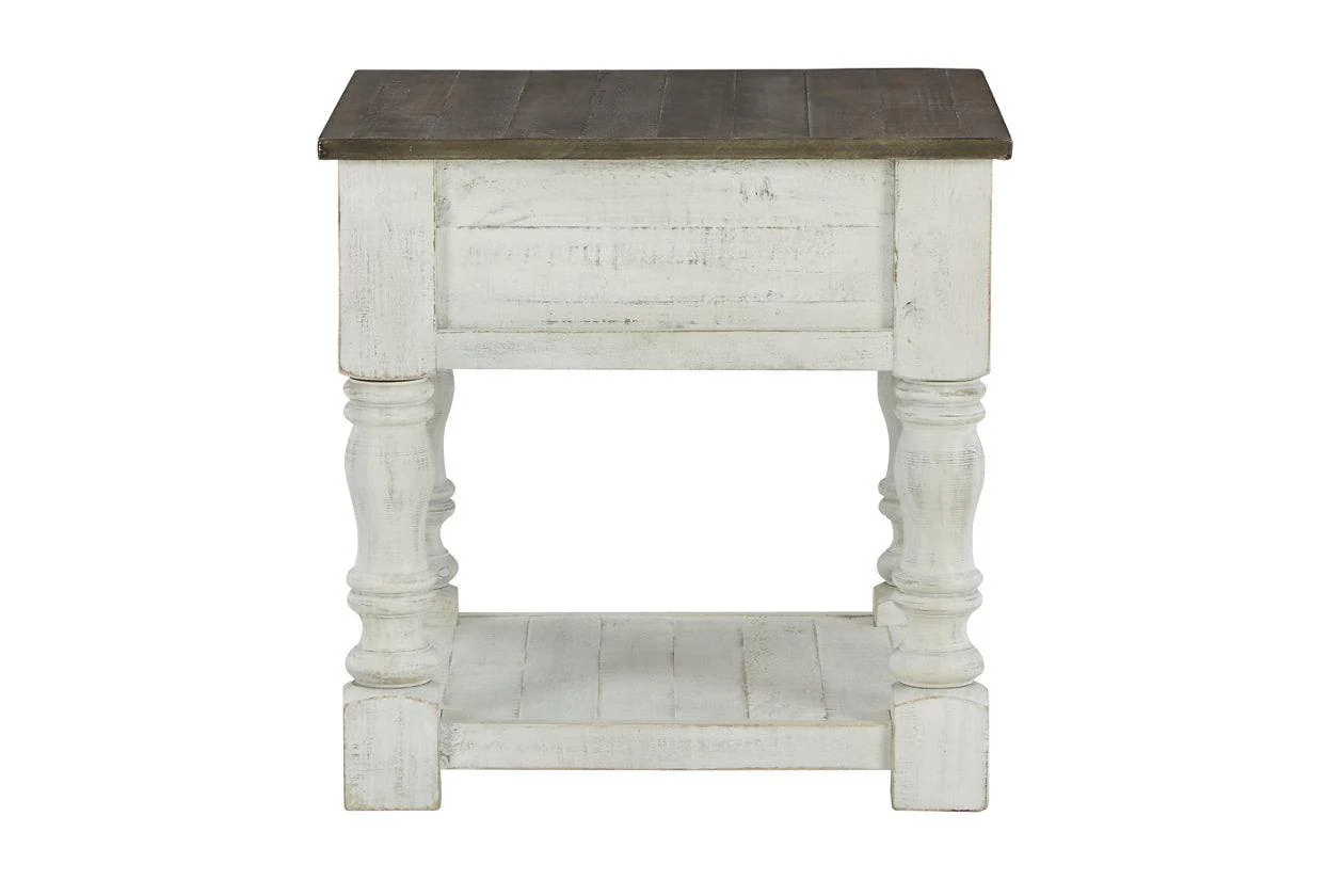 Havalance White/Gray End Table - Image 4