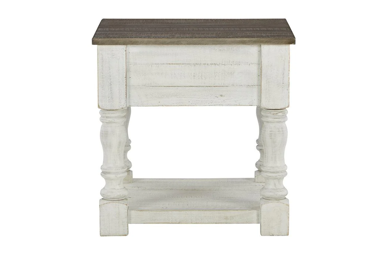 Havalance White/Gray End Table - Image 5