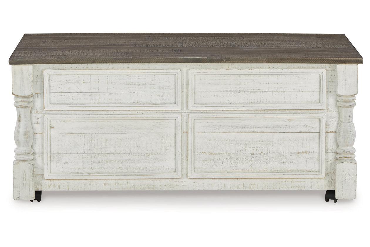 Havalance White/Gray Lift Top Coffee Table and 2 End Tables - Image 5