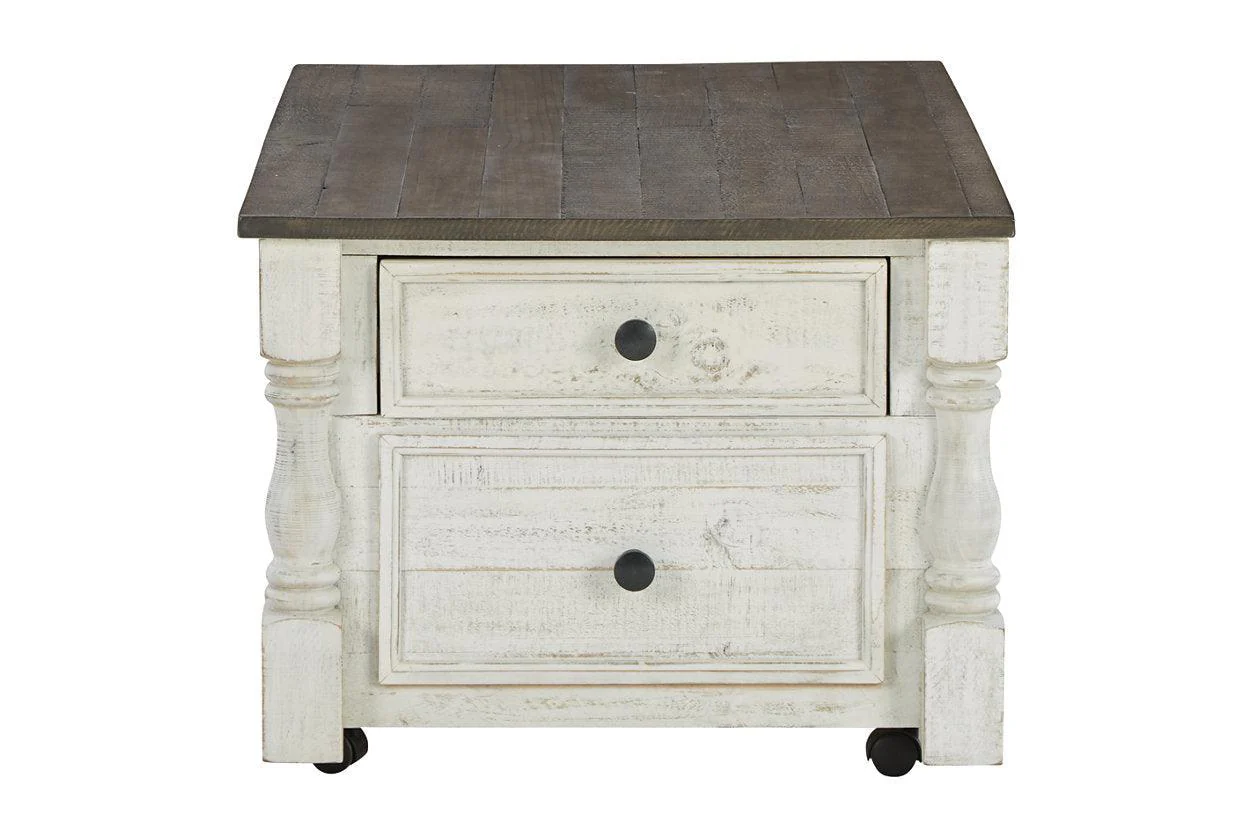 Havalance White/Gray Lift-Top Coffee Table - Image 4