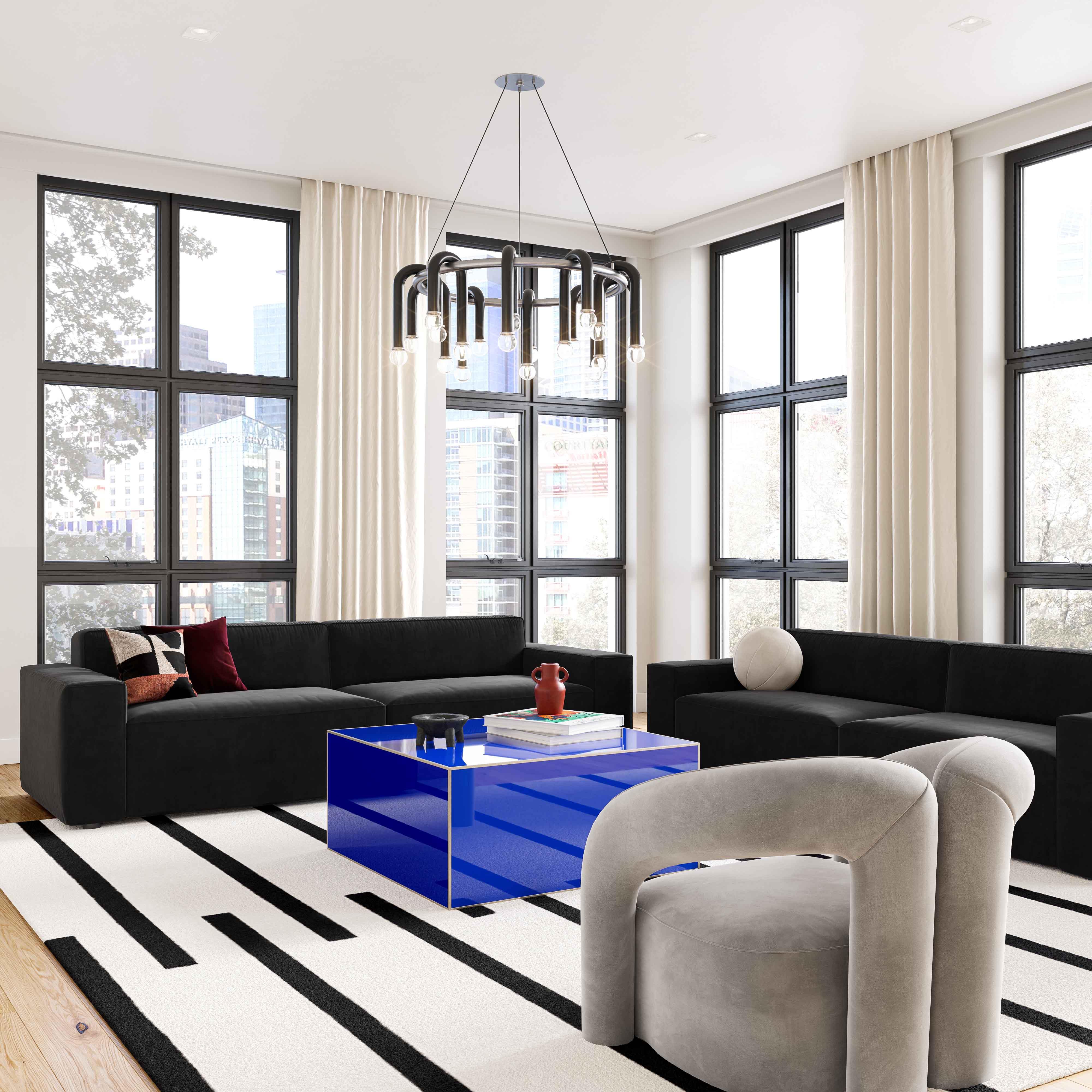 Havana Glass Coffee Table - Image 7