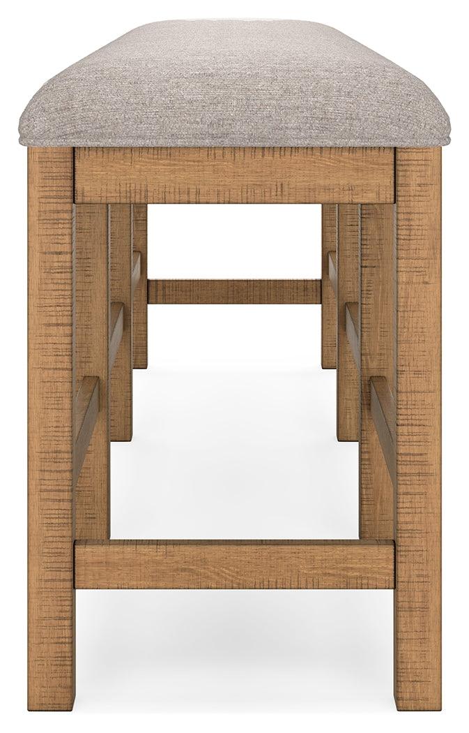 Havonplane Brown 72" Counter Height Dining Bench - Image 6