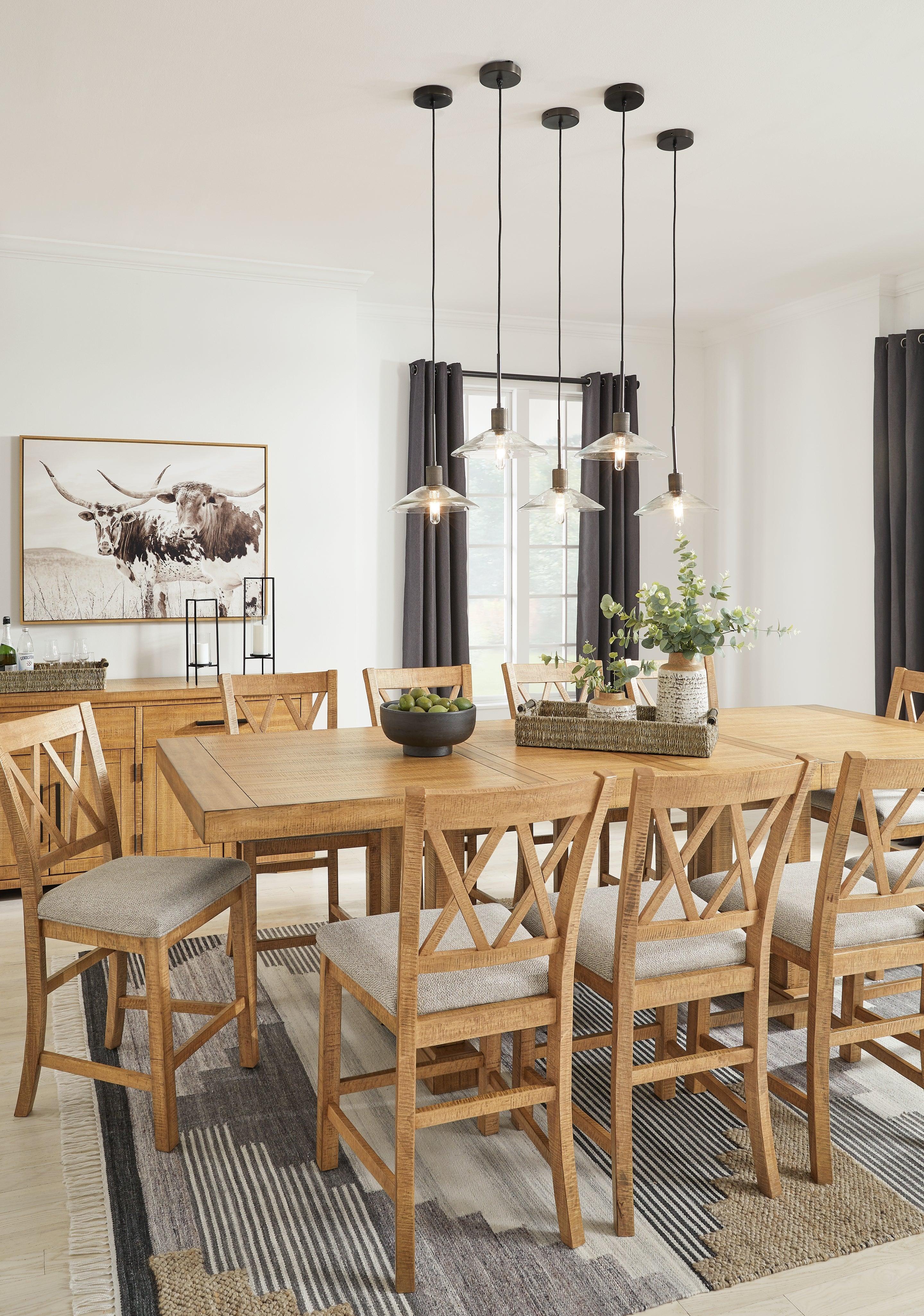 Havonplane Brown Counter Height Dining Extension Table - Image 10